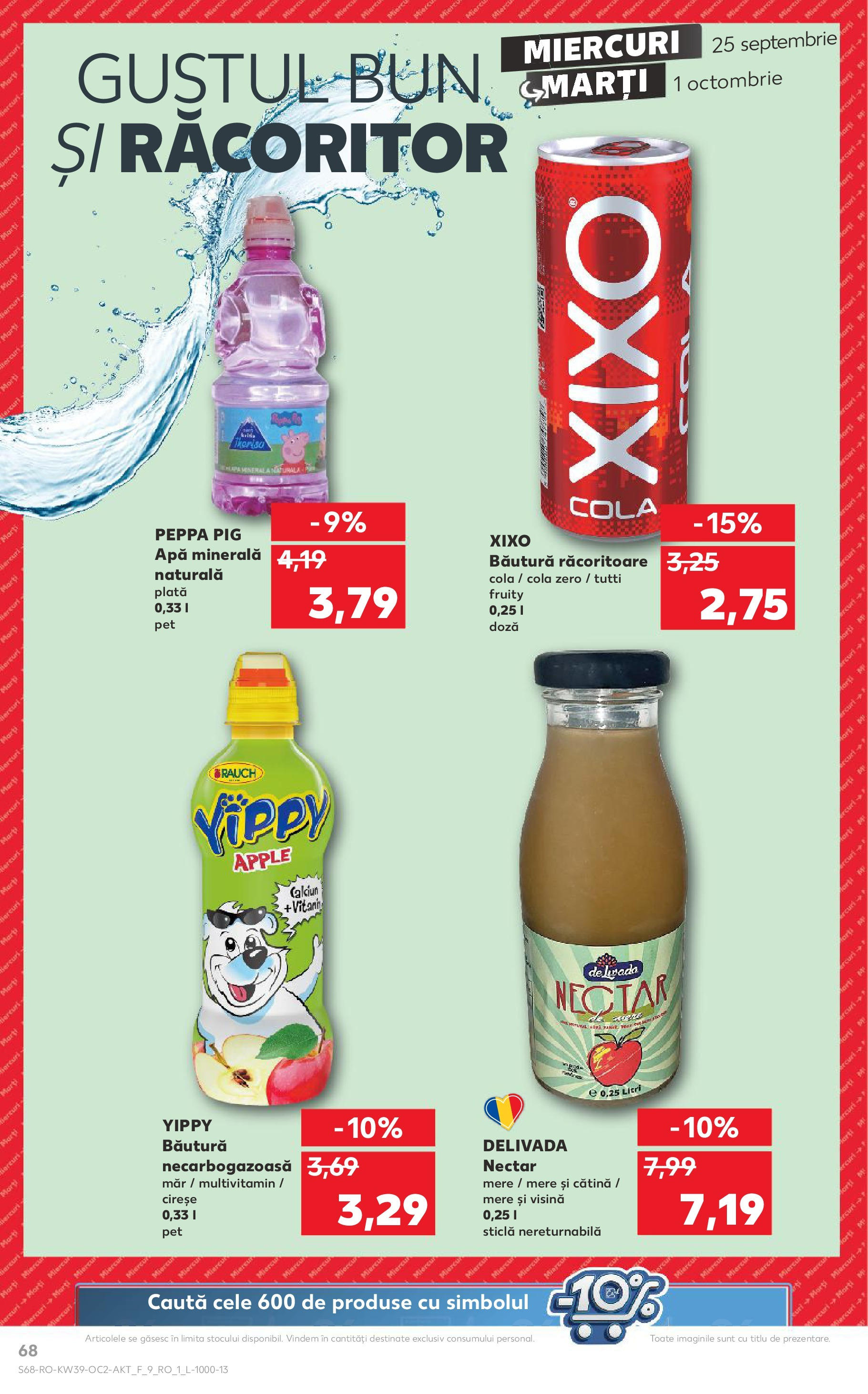 Catalog Kaufland 25 Septembrie - 1 Octombrie 2024 | Pagina 68