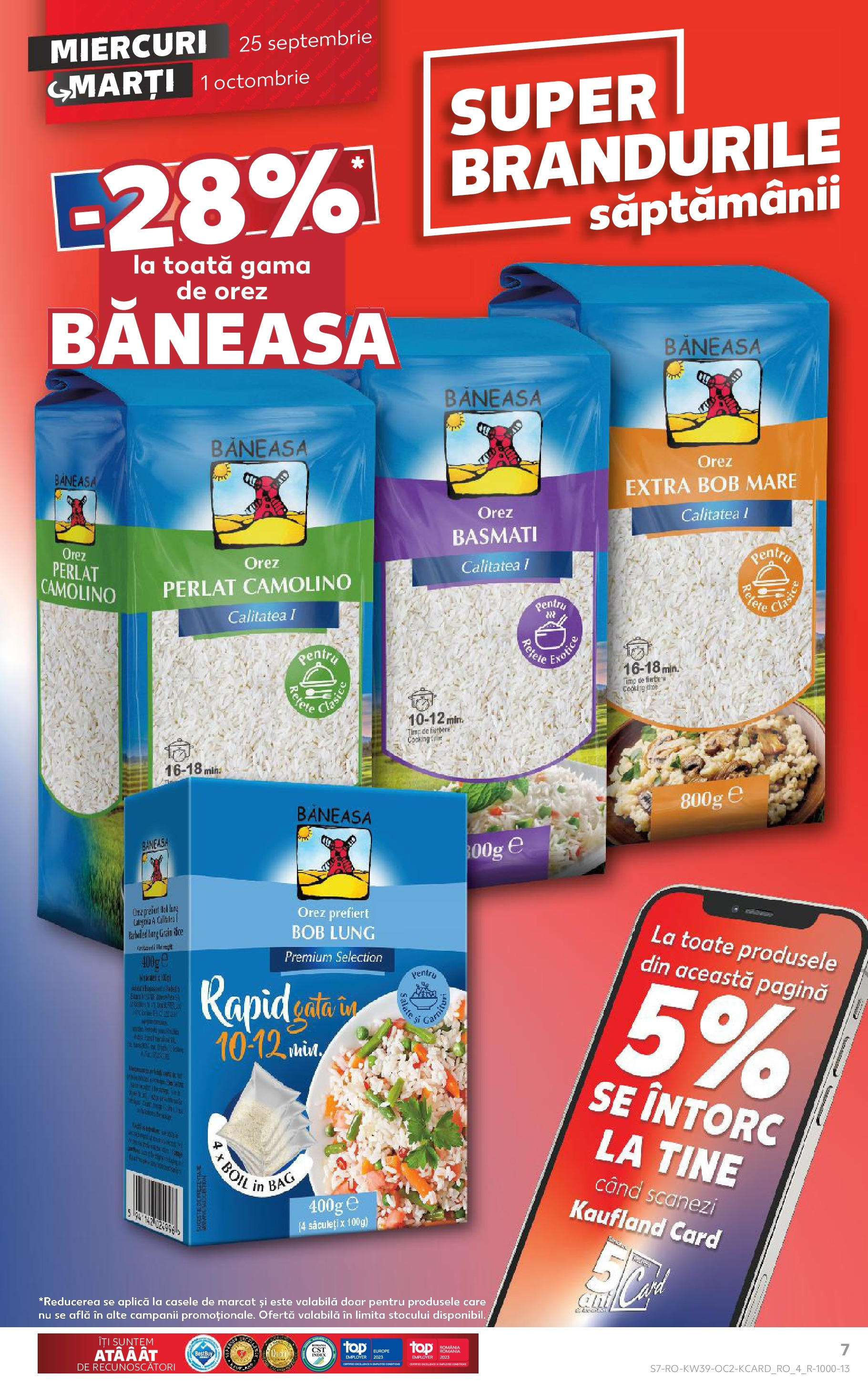 Catalog Kaufland 25 Septembrie - 1 Octombrie 2024 | Pagina 7
