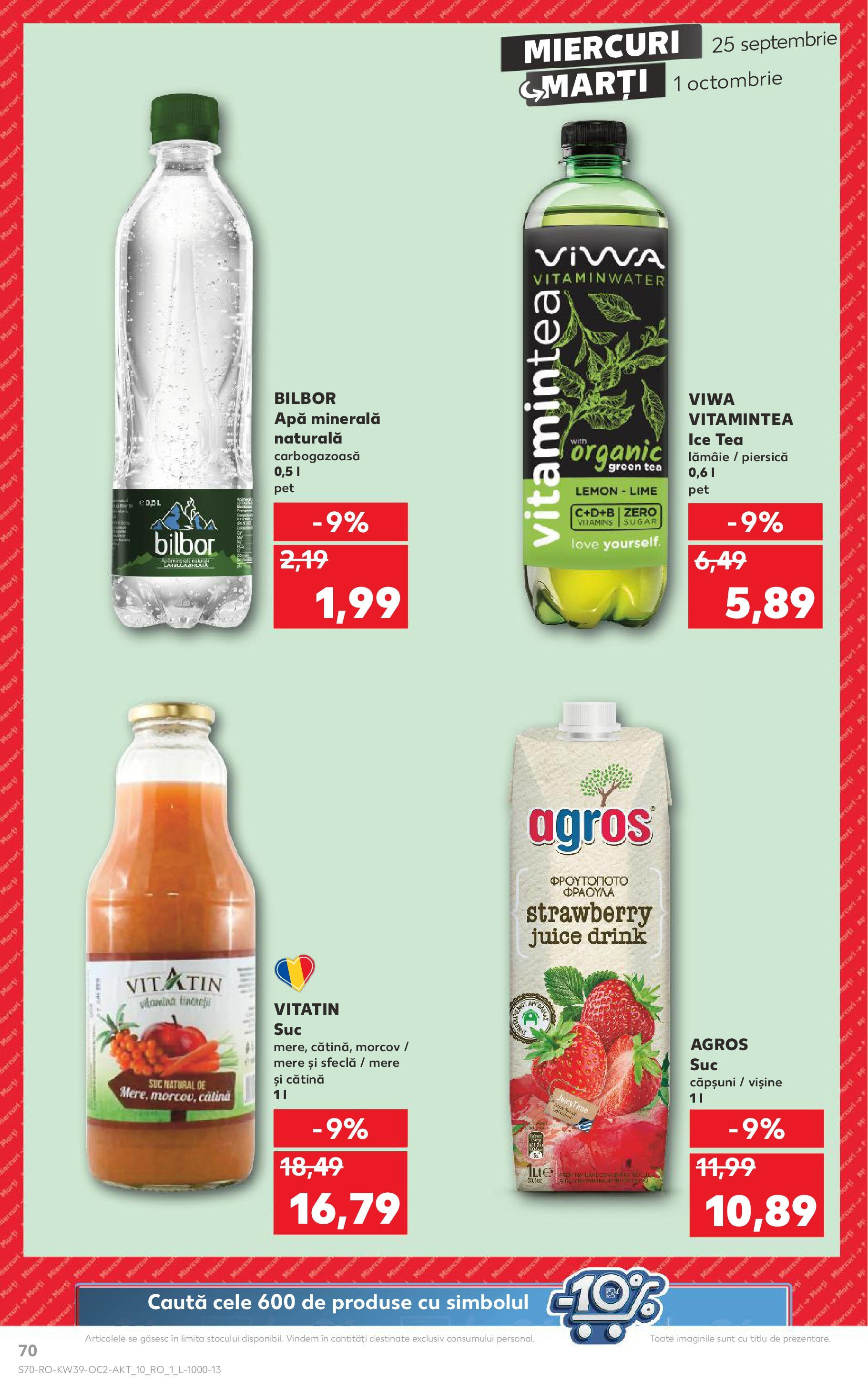 Catalog Kaufland 25 Septembrie - 1 Octombrie 2024 | Pagina 70