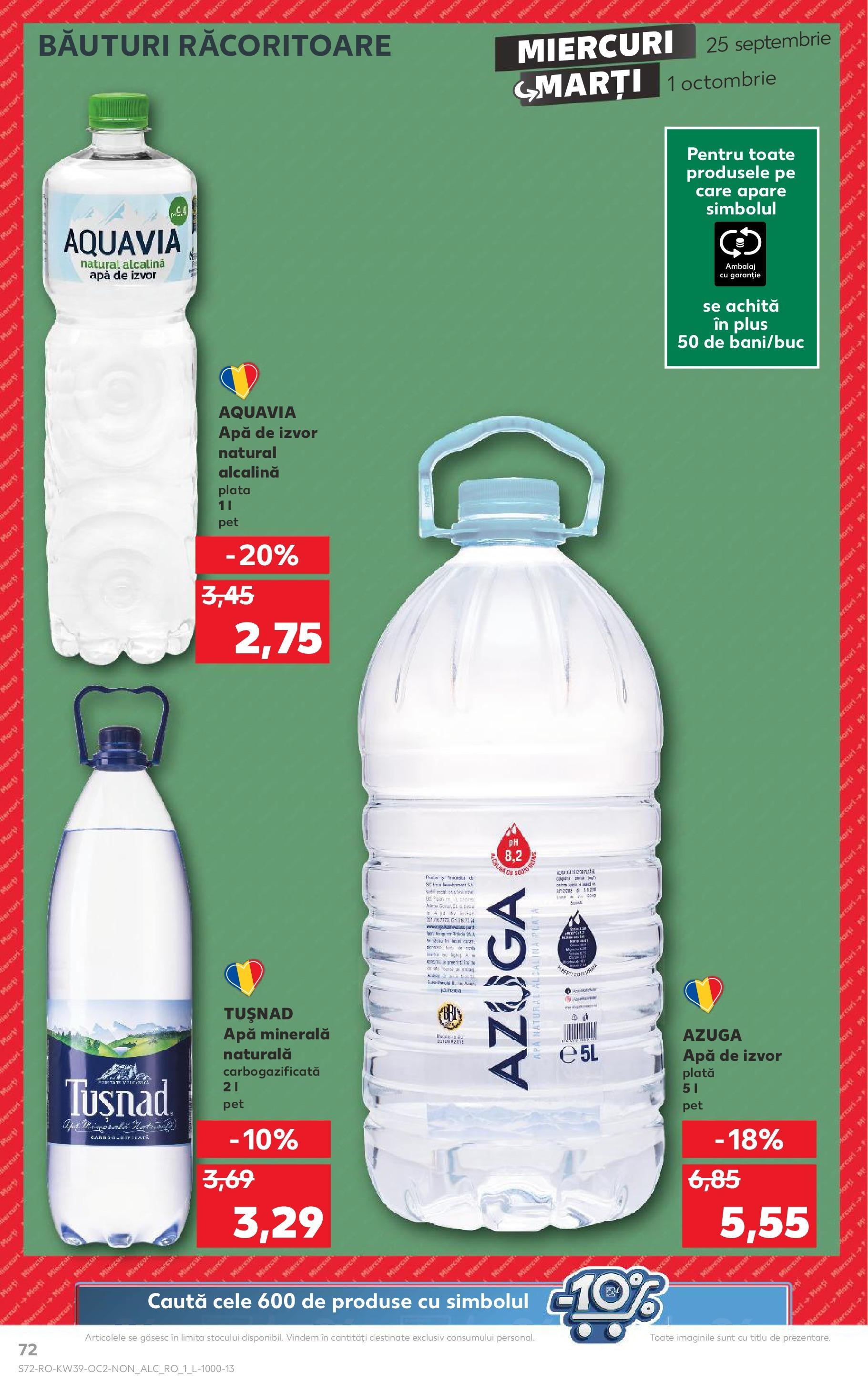 Catalog Kaufland 25 Septembrie - 1 Octombrie 2024 | Pagina 72