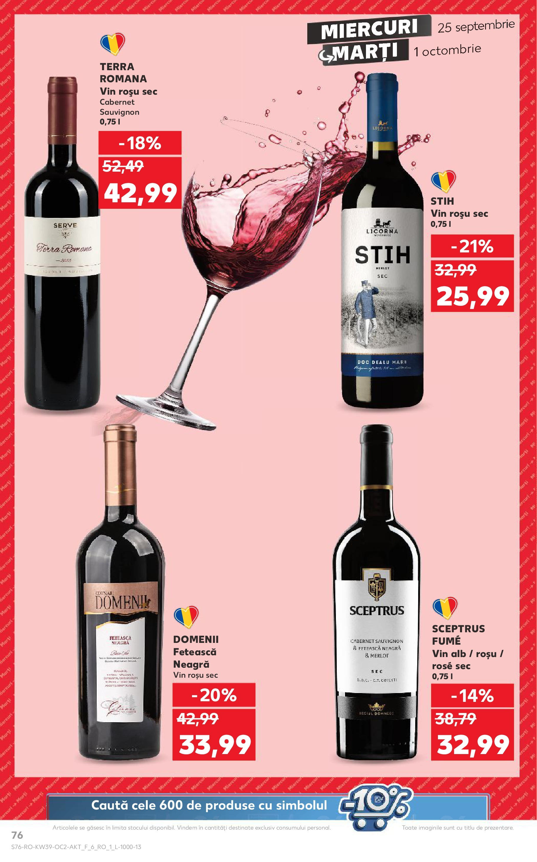 Catalog Kaufland 25 Septembrie - 1 Octombrie 2024 | Pagina 76