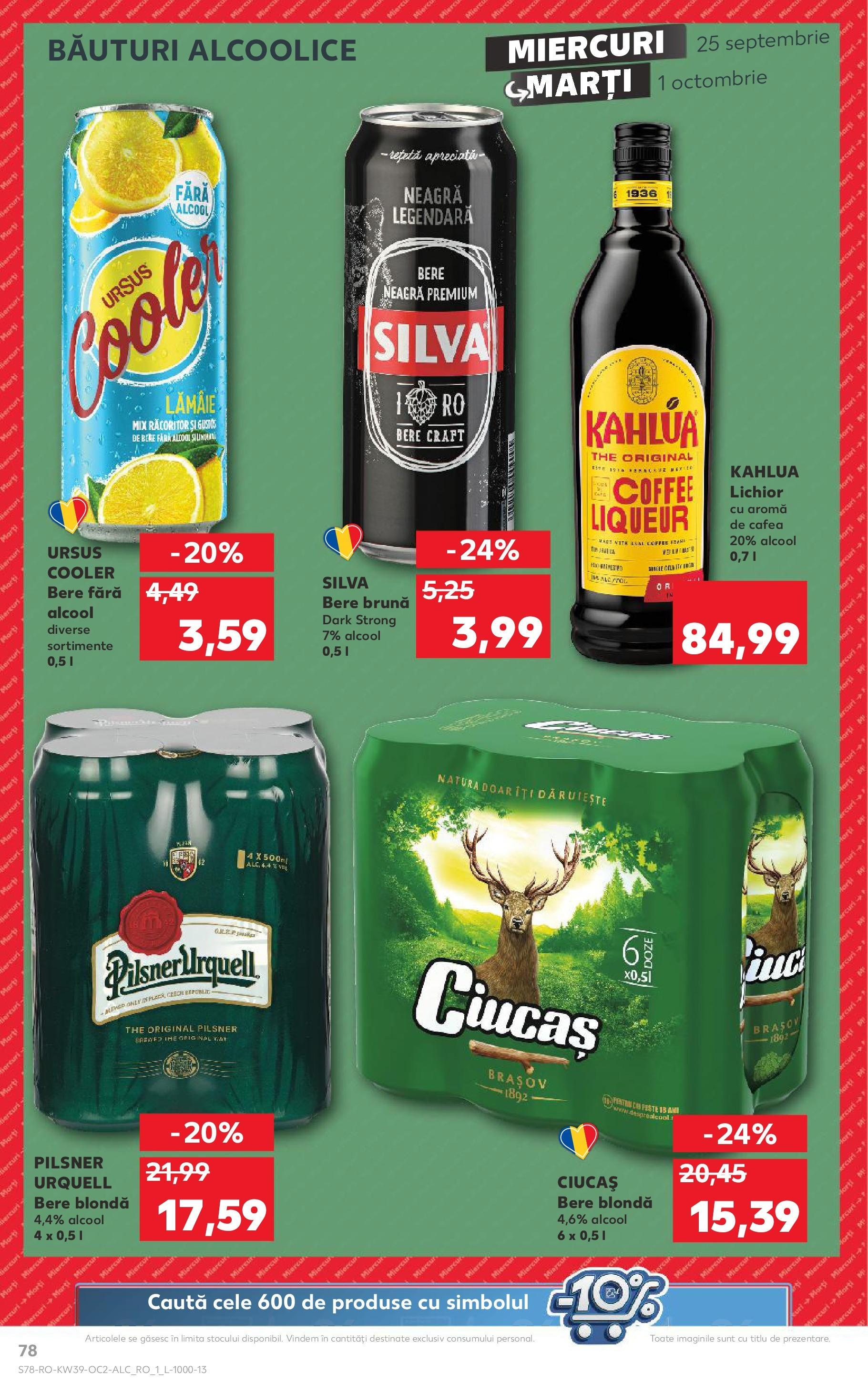 Catalog Kaufland 25 Septembrie - 1 Octombrie 2024 | Pagina 78