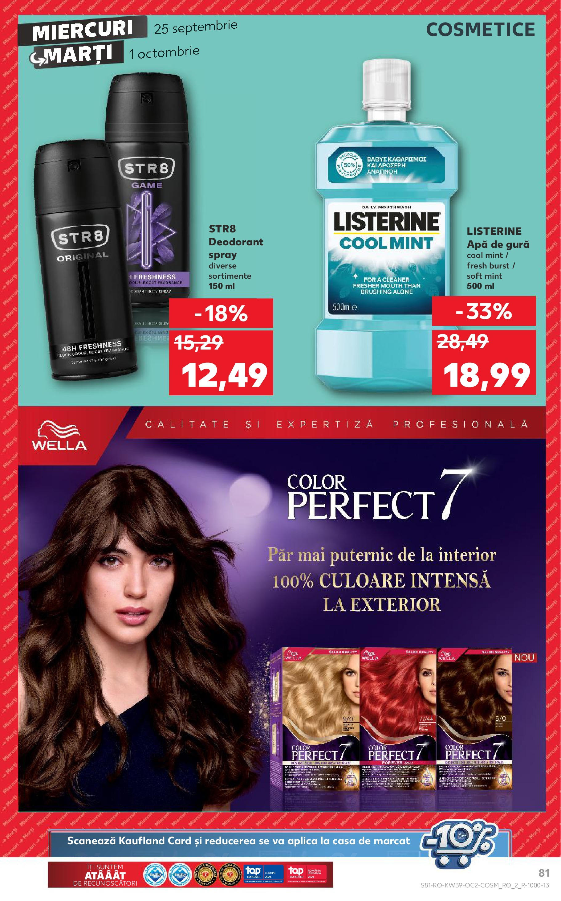Catalog Kaufland 25 Septembrie - 1 Octombrie 2024 | Pagina 81