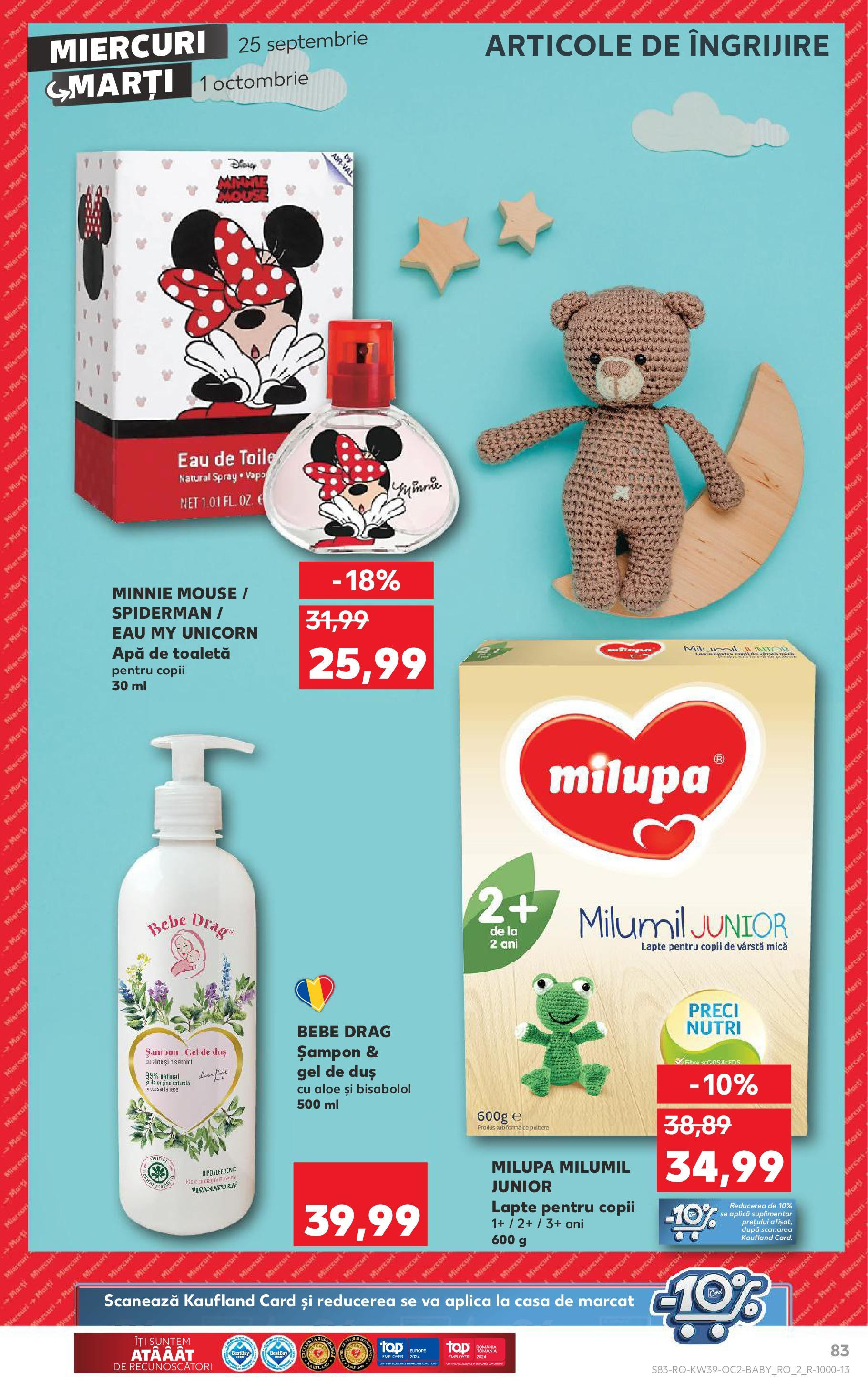 Catalog Kaufland 25 Septembrie - 1 Octombrie 2024 | Pagina 83