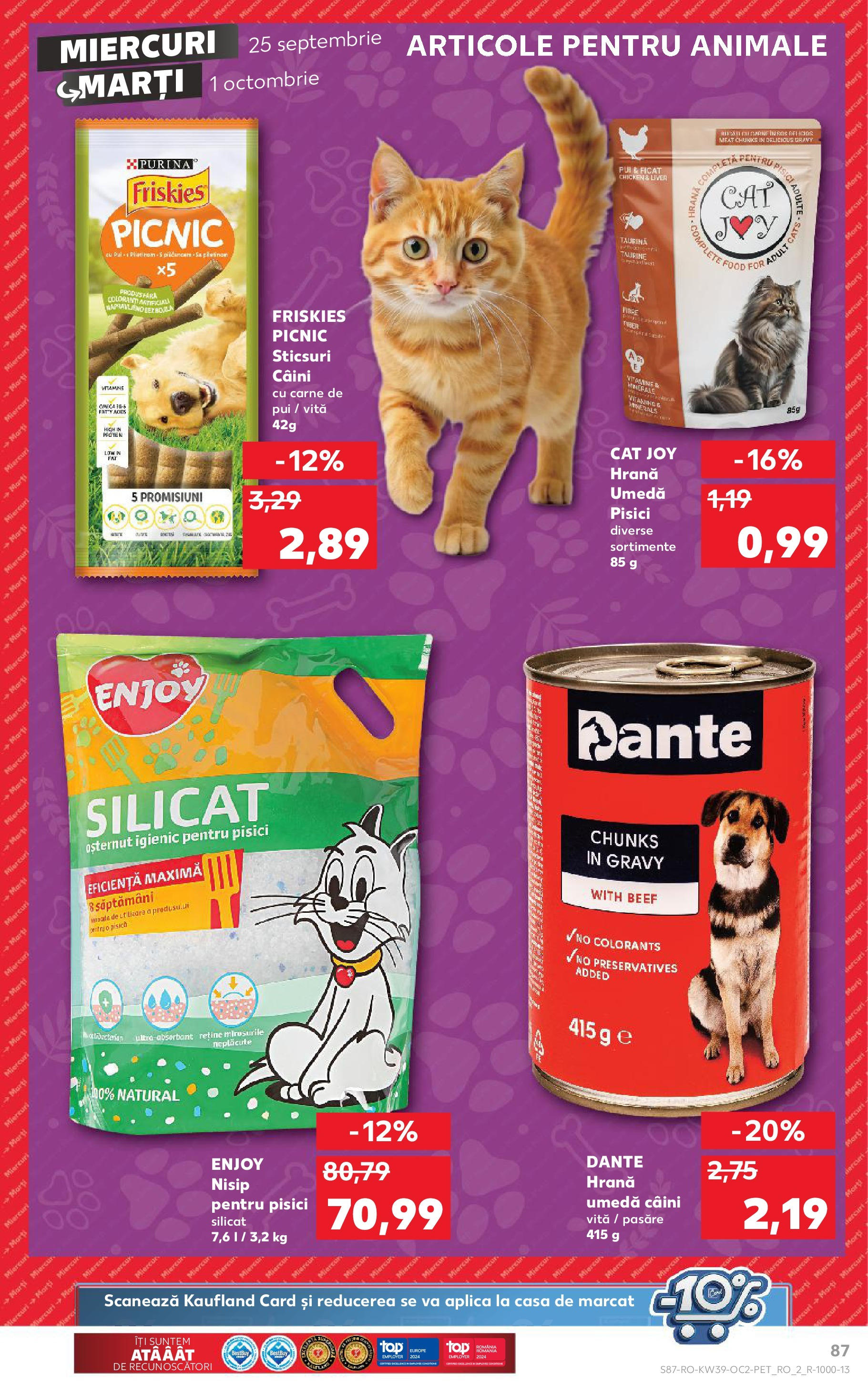Catalog Kaufland 25 Septembrie - 1 Octombrie 2024 | Pagina 87