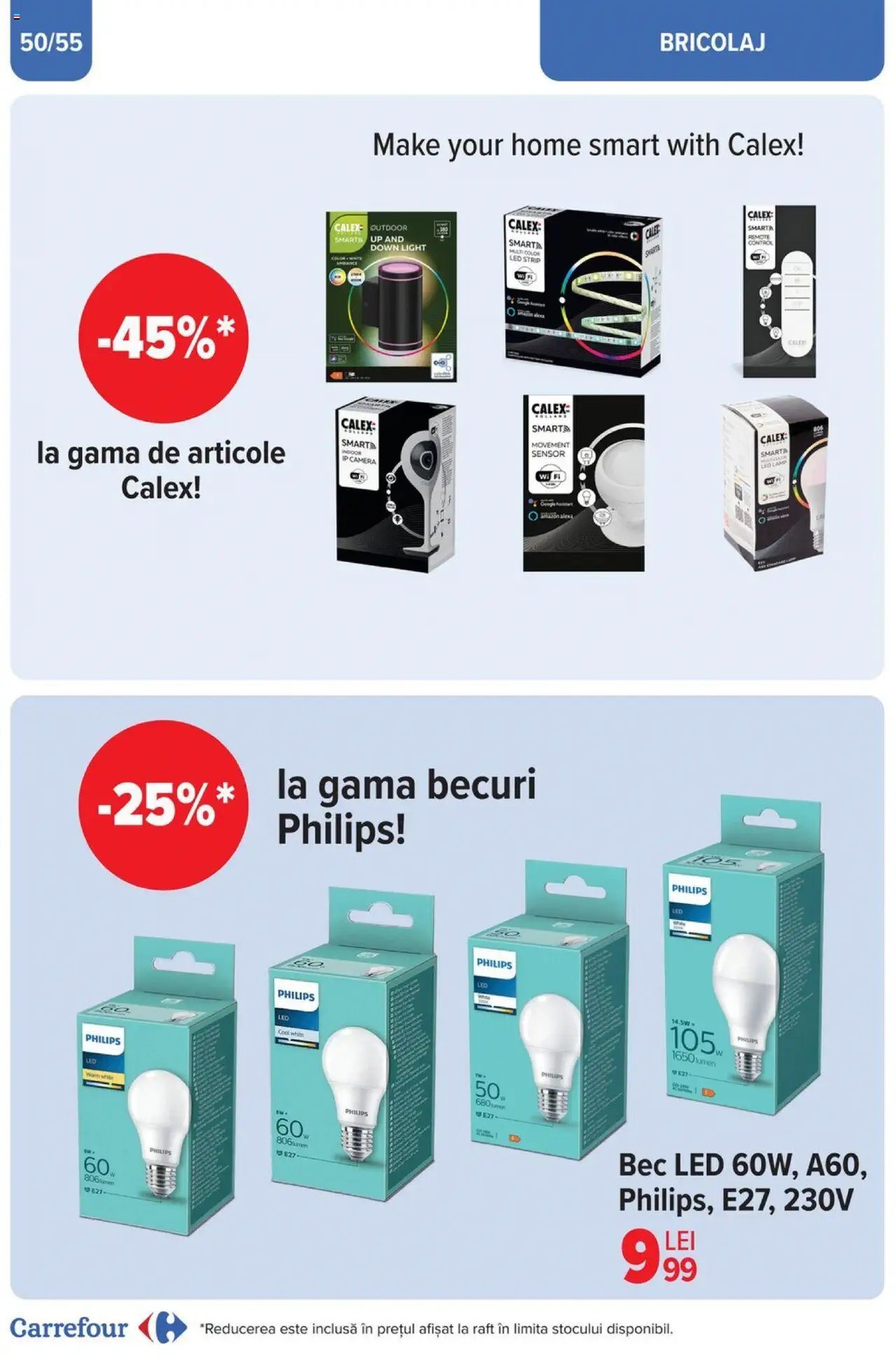 Catalog Carrefour 25 Septembrie - 29 Octombrie 2024 | Pagina 50