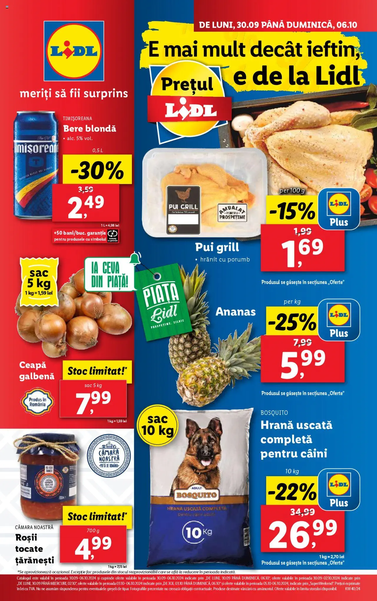 Catalog LIDL 30 Septembrie - 6 Octombrie 2024 | Pagina 1