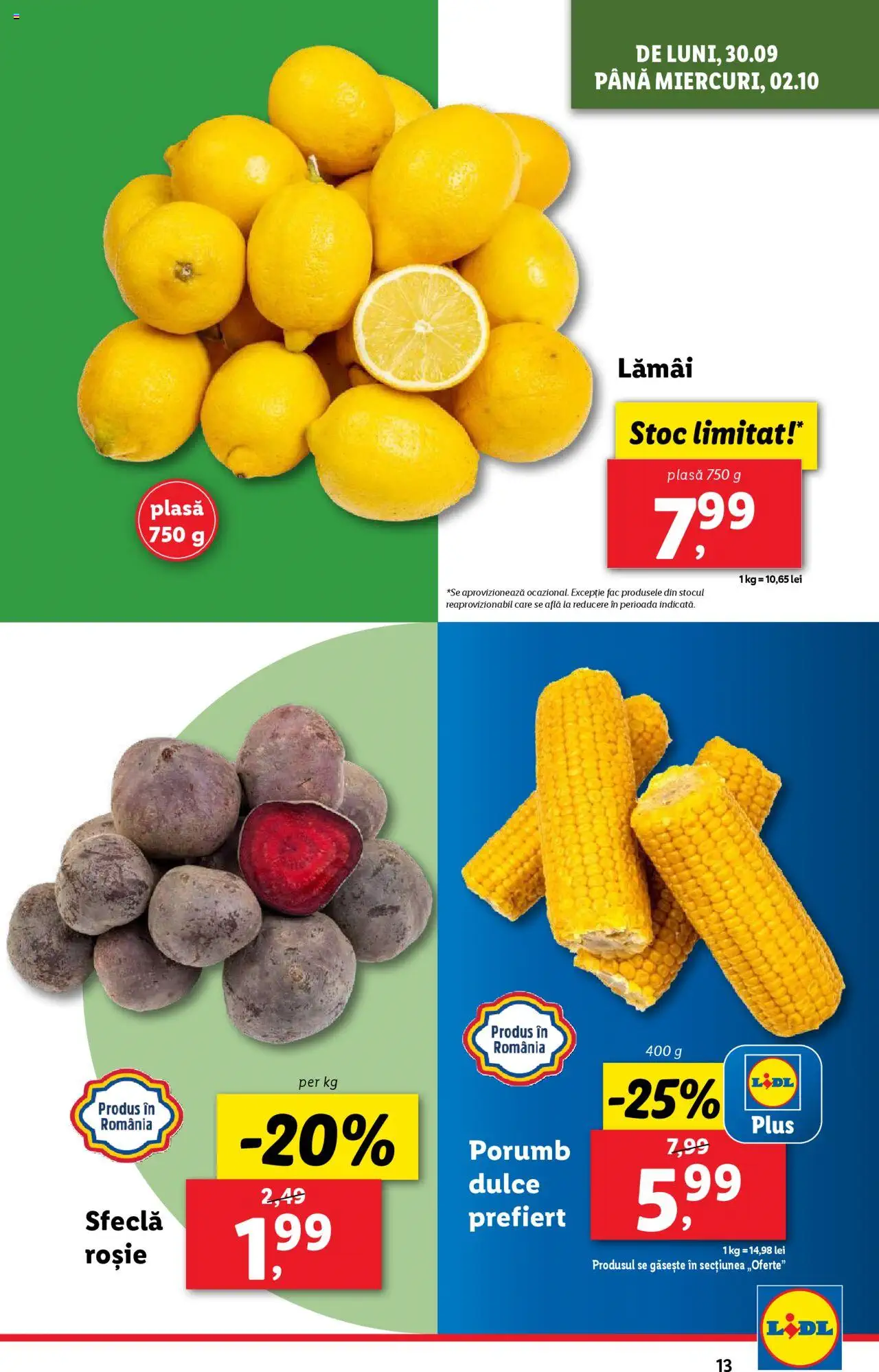 Catalog LIDL 30 Septembrie - 6 Octombrie 2024 | Pagina 13