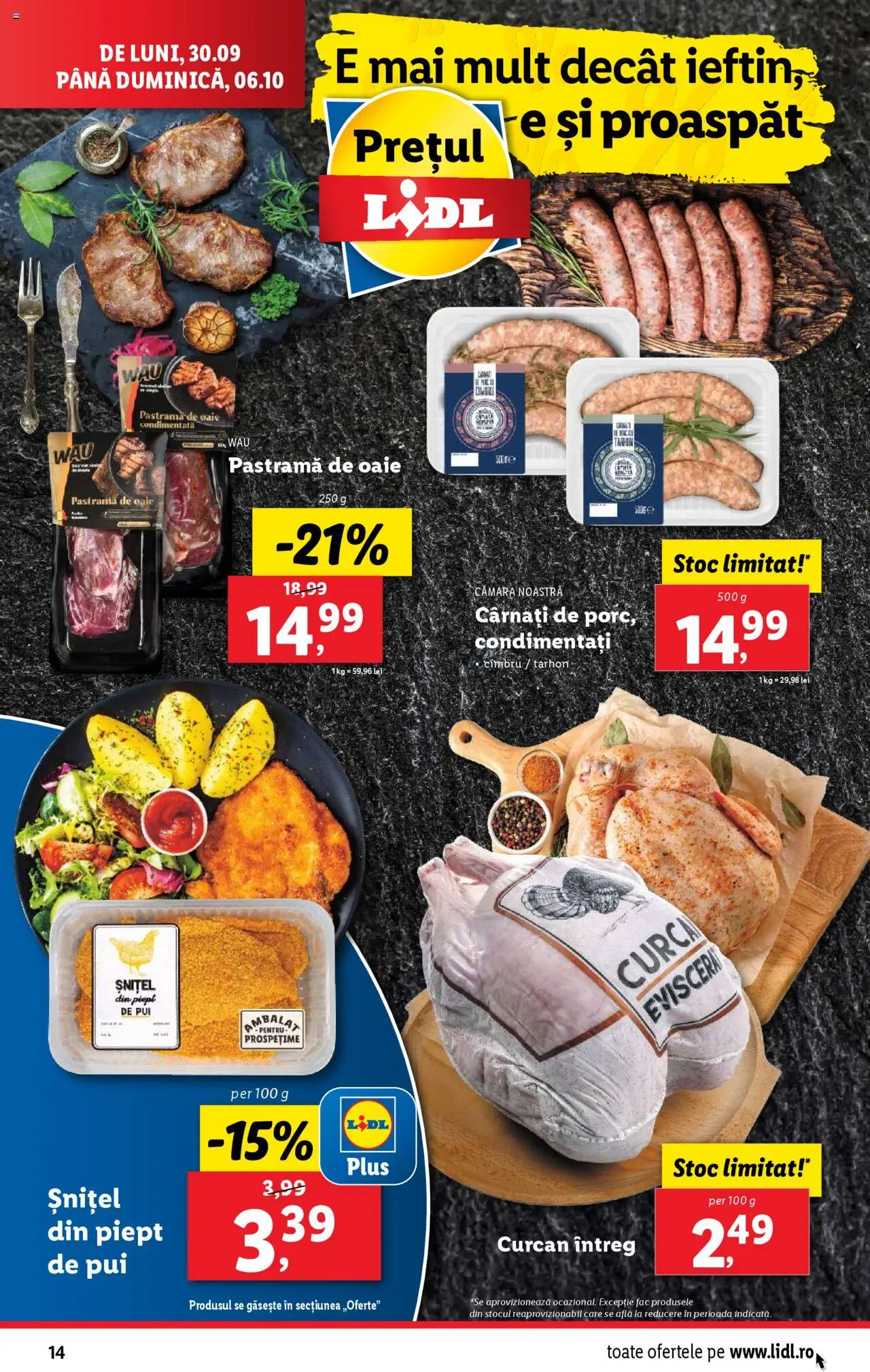 Catalog LIDL 30 Septembrie - 6 Octombrie 2024 | Pagina 14