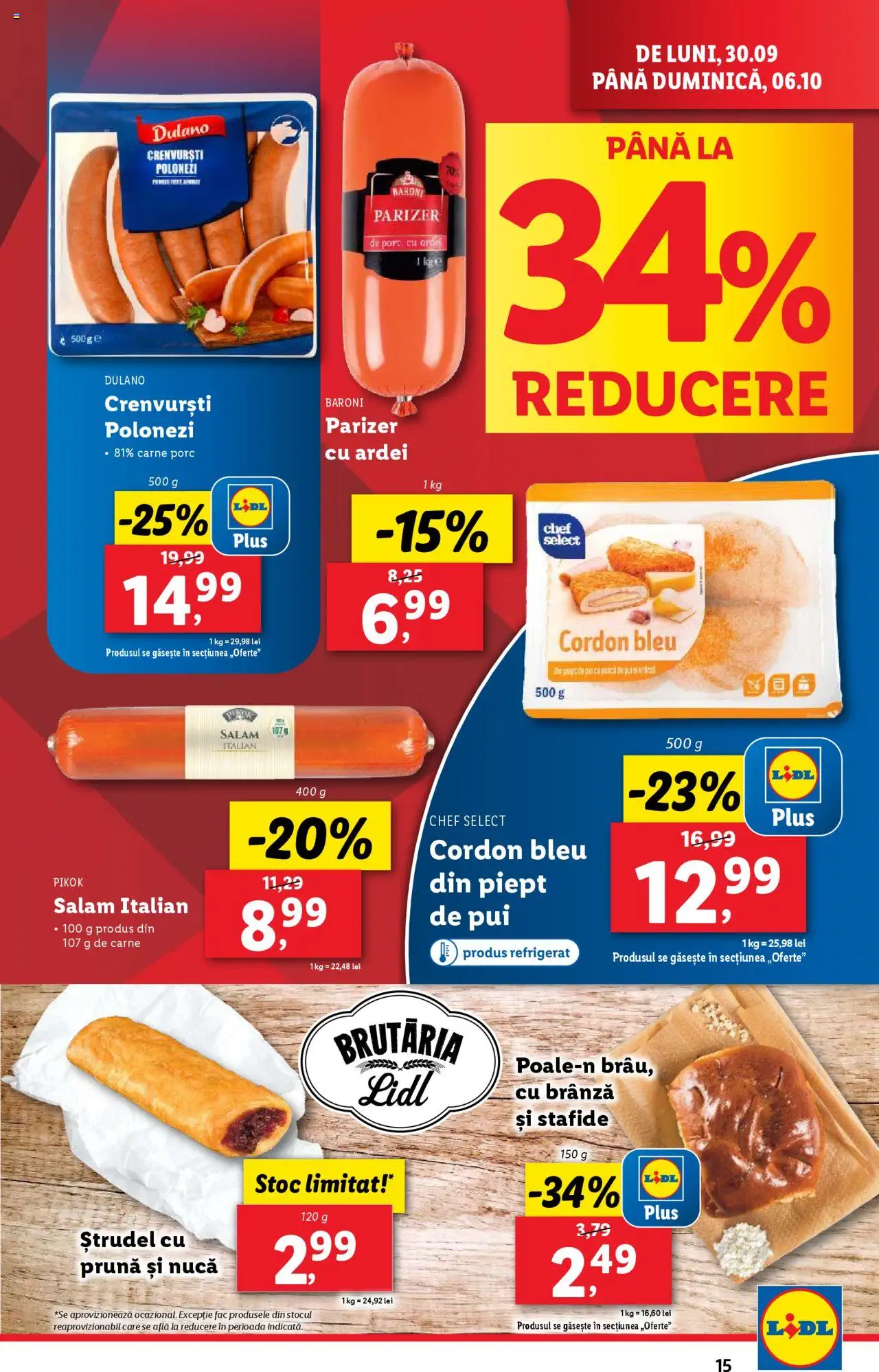 Catalog LIDL 30 Septembrie - 6 Octombrie 2024 | Pagina 15