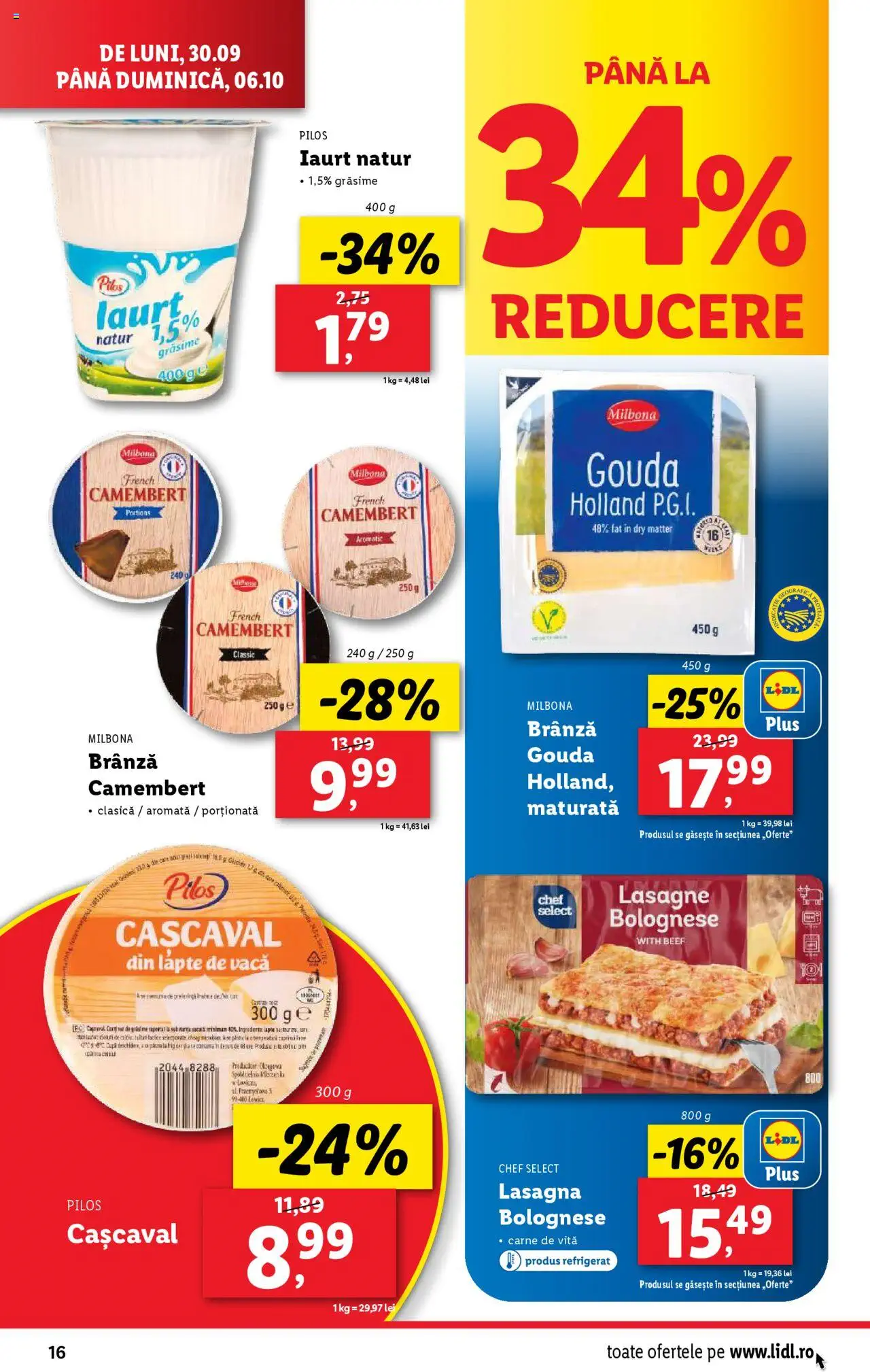 Catalog LIDL 30 Septembrie - 6 Octombrie 2024 | Pagina 16