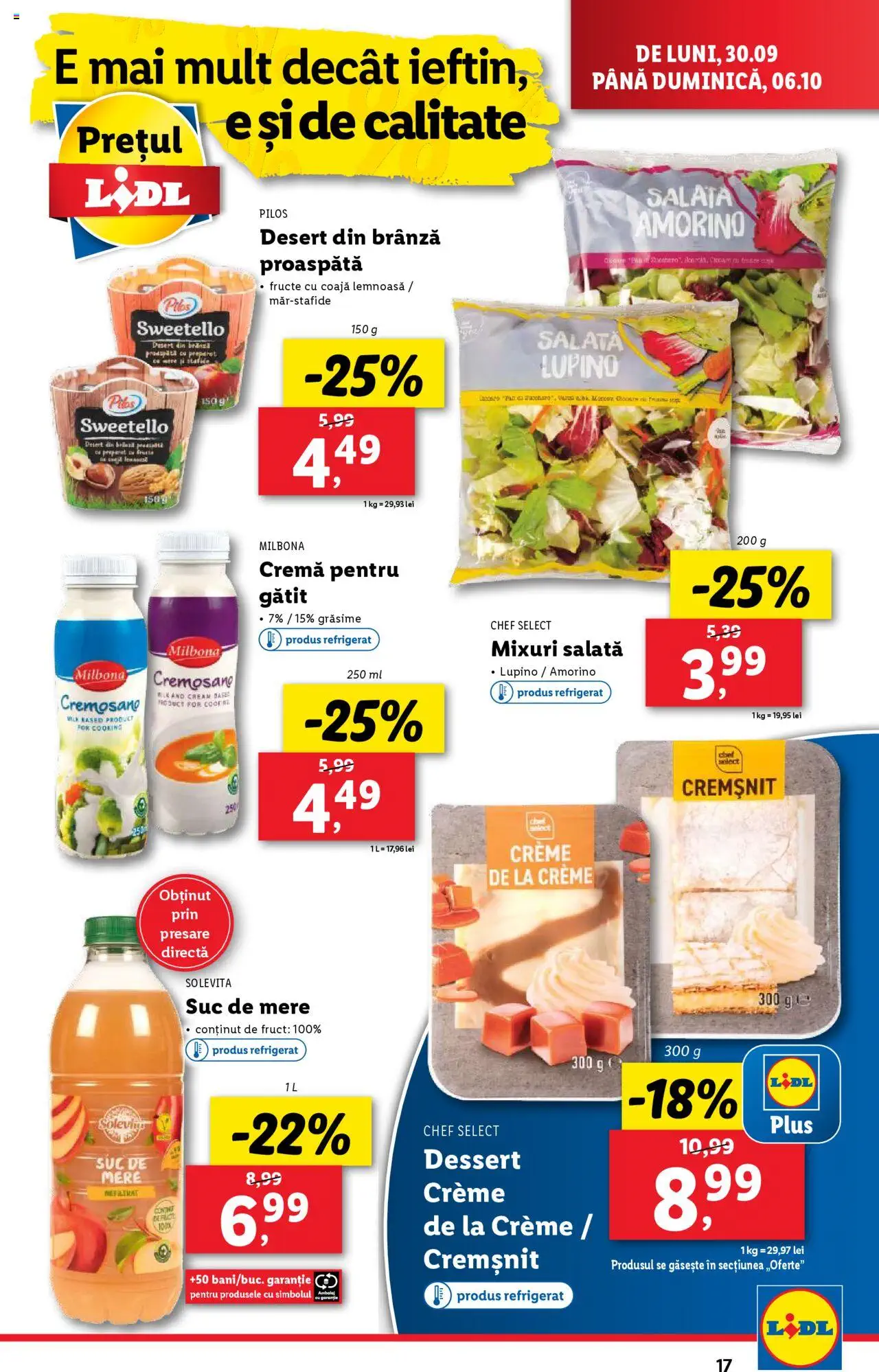 Catalog LIDL 30 Septembrie - 6 Octombrie 2024 | Pagina 17