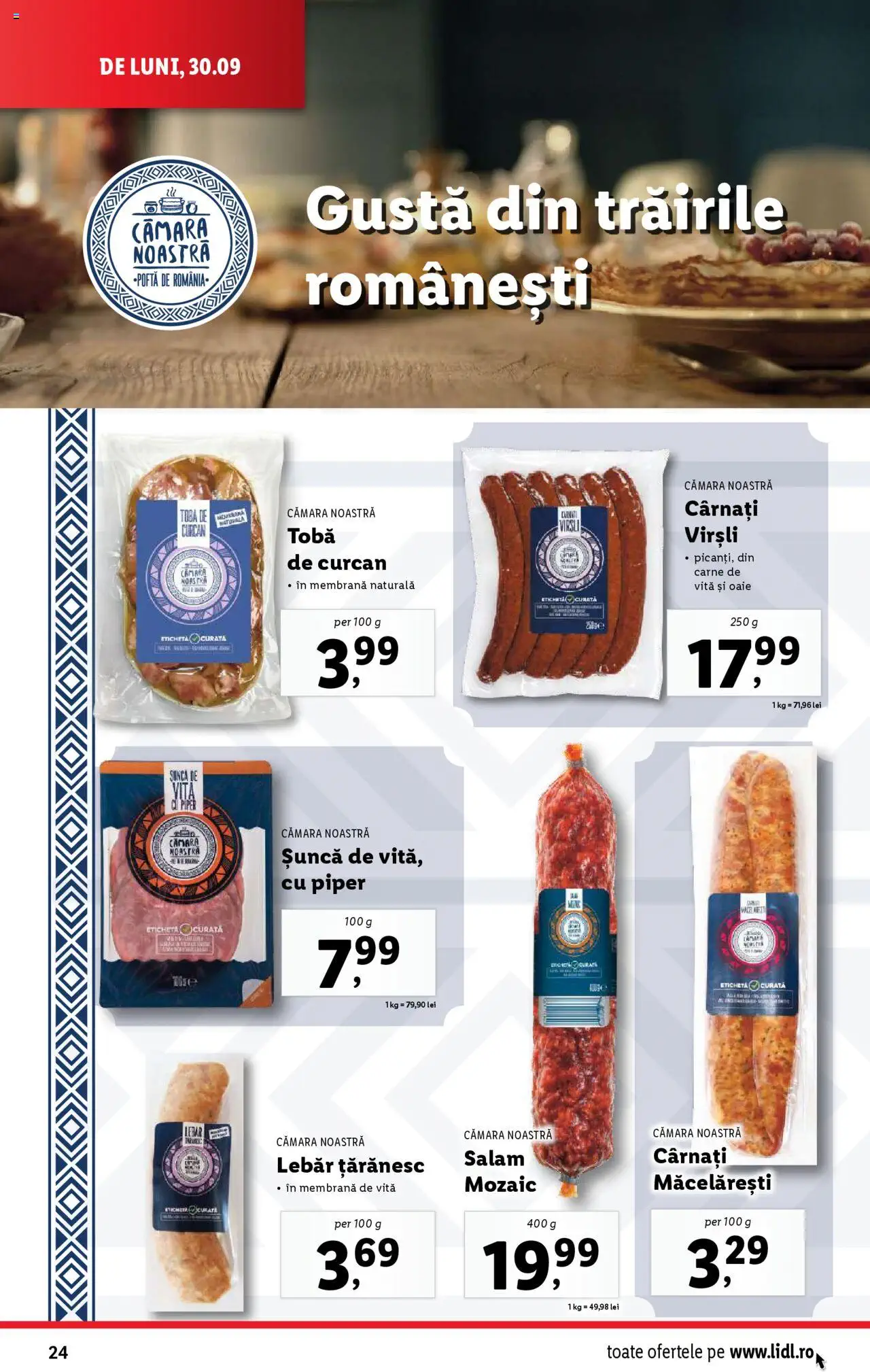 Catalog LIDL 30 Septembrie - 6 Octombrie 2024 | Pagina 24