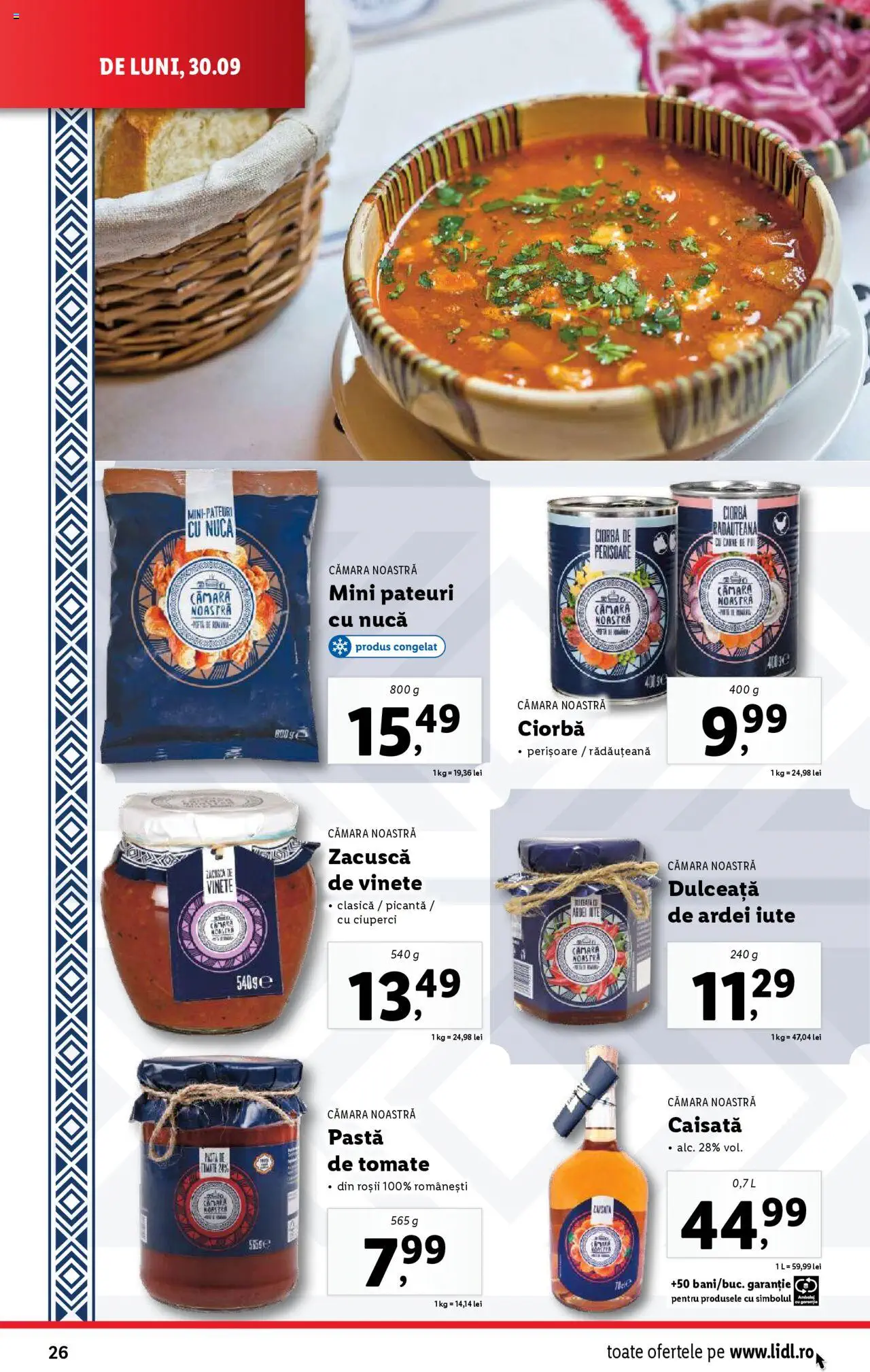 Catalog LIDL 30 Septembrie - 6 Octombrie 2024 | Pagina 26