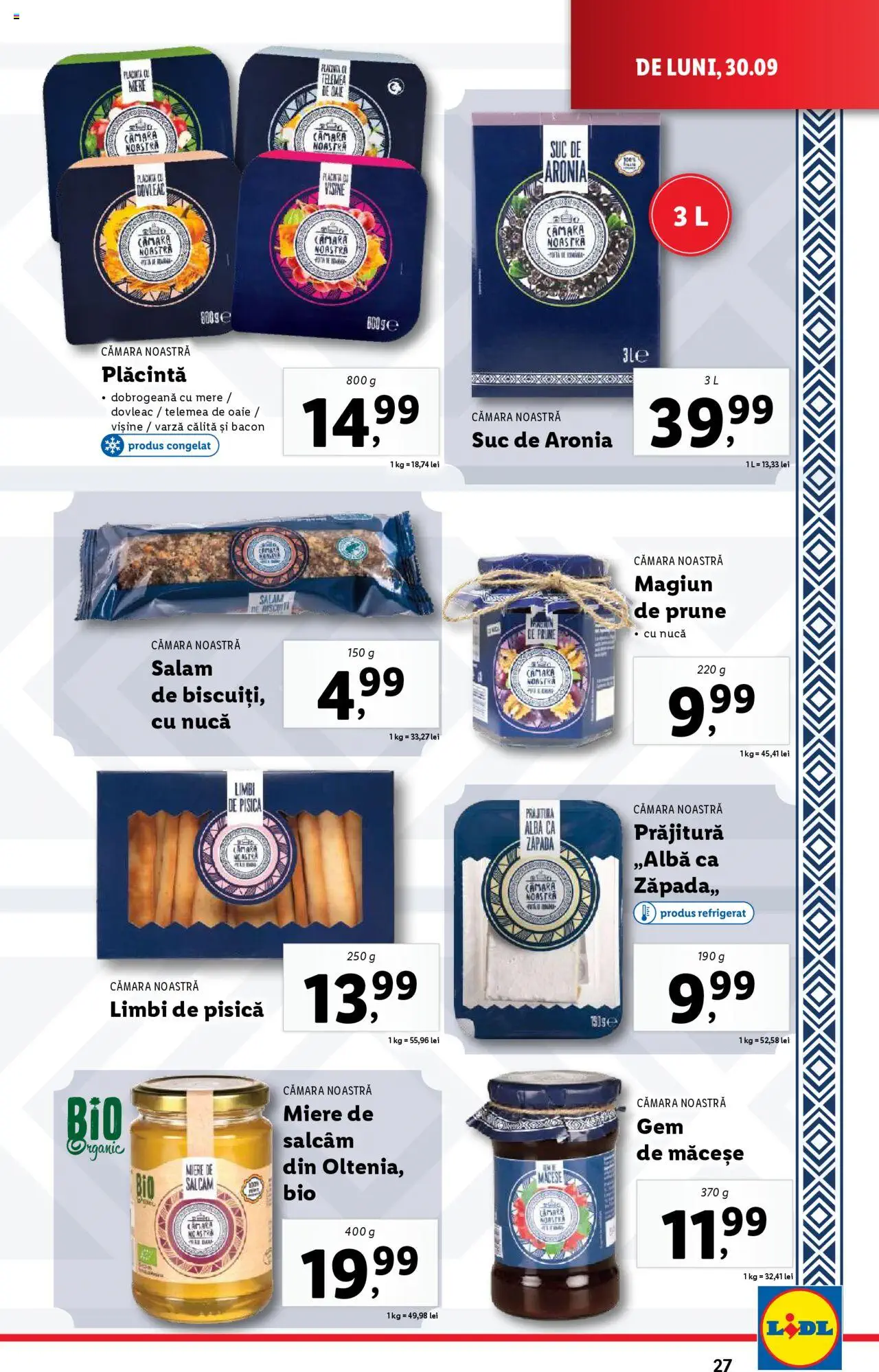 Catalog LIDL 30 Septembrie - 6 Octombrie 2024 | Pagina 27