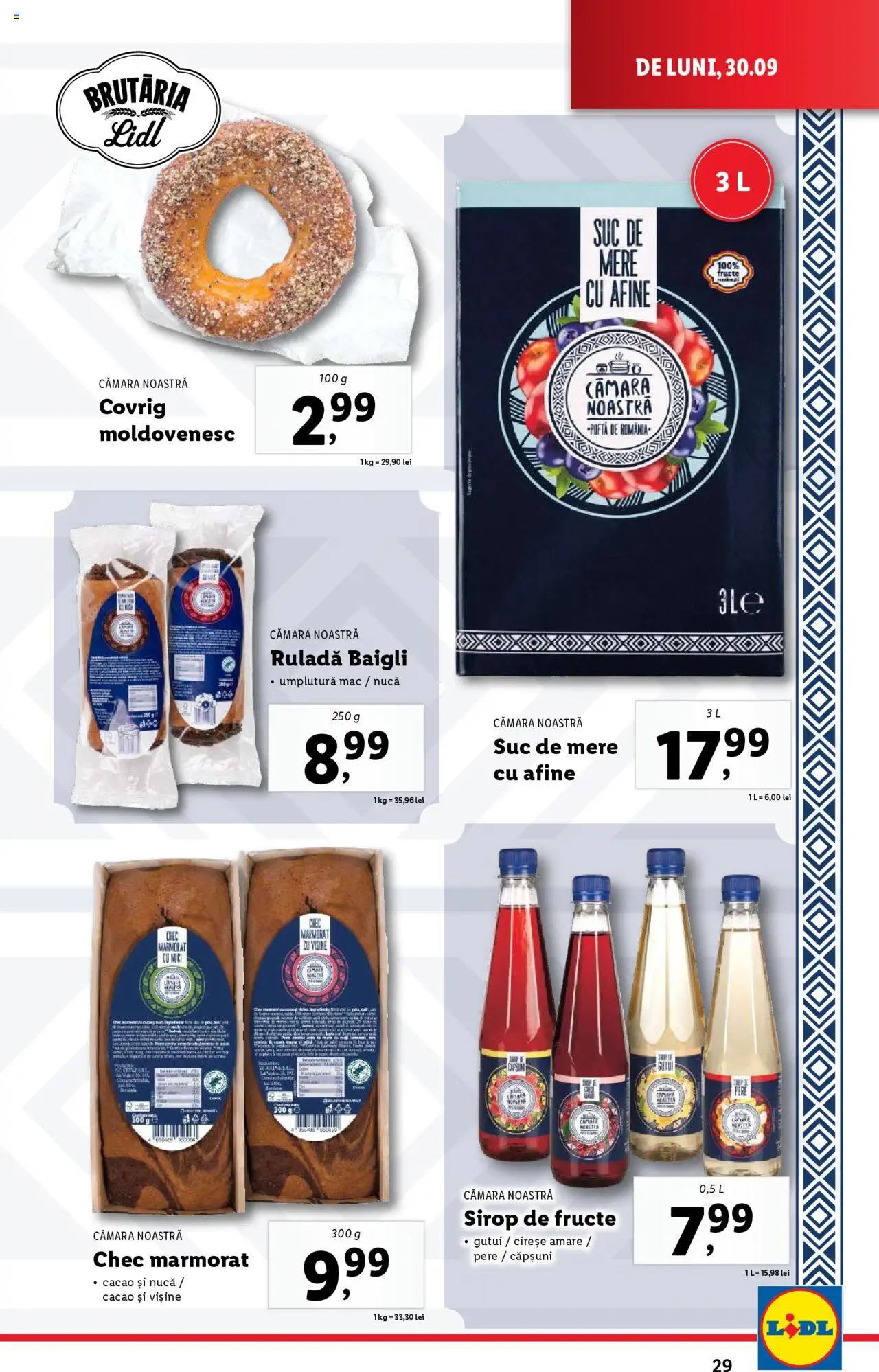 Catalog LIDL 30 Septembrie - 6 Octombrie 2024 | Pagina 29