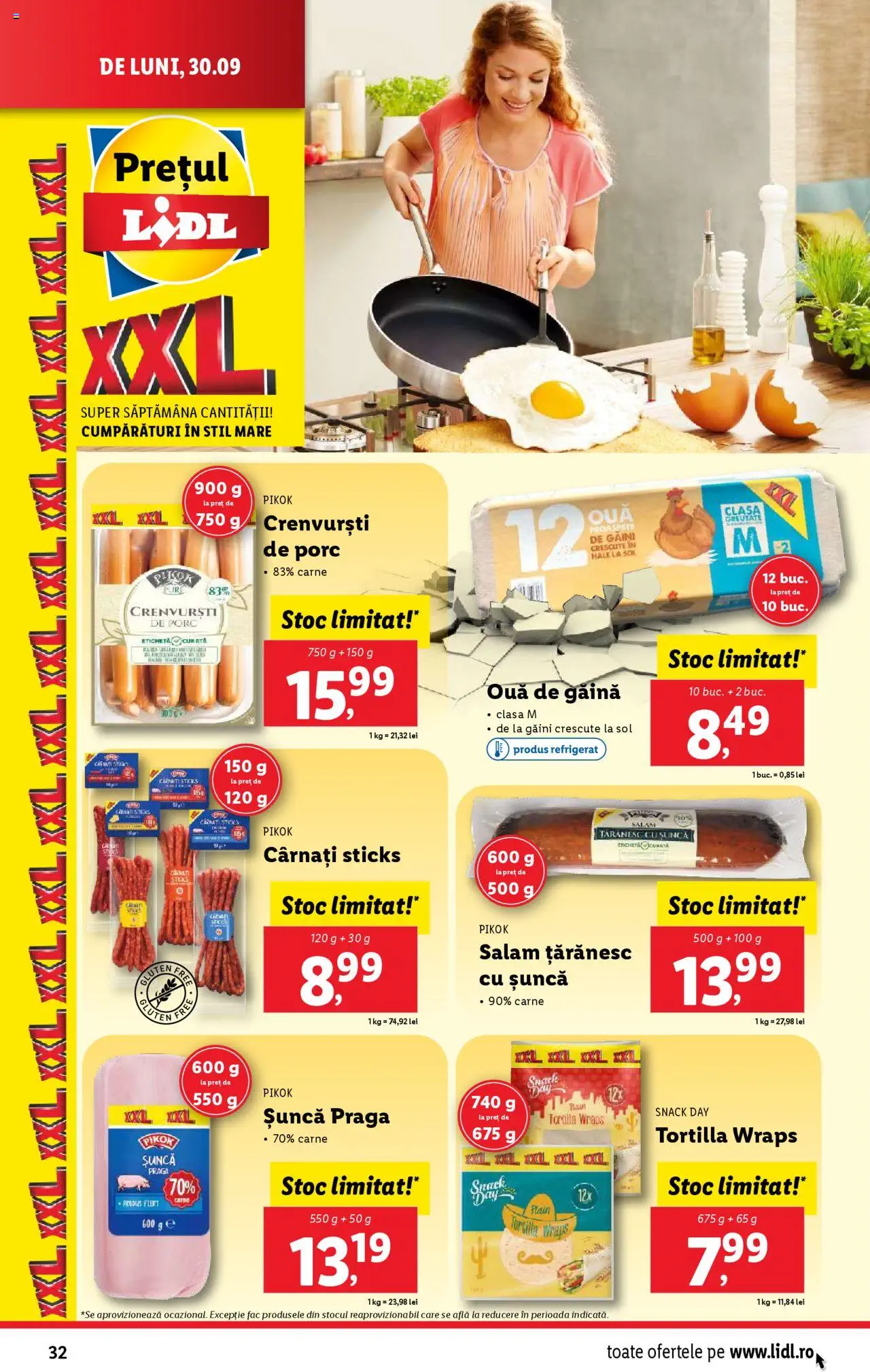 Catalog LIDL 30 Septembrie - 6 Octombrie 2024 | Pagina 32