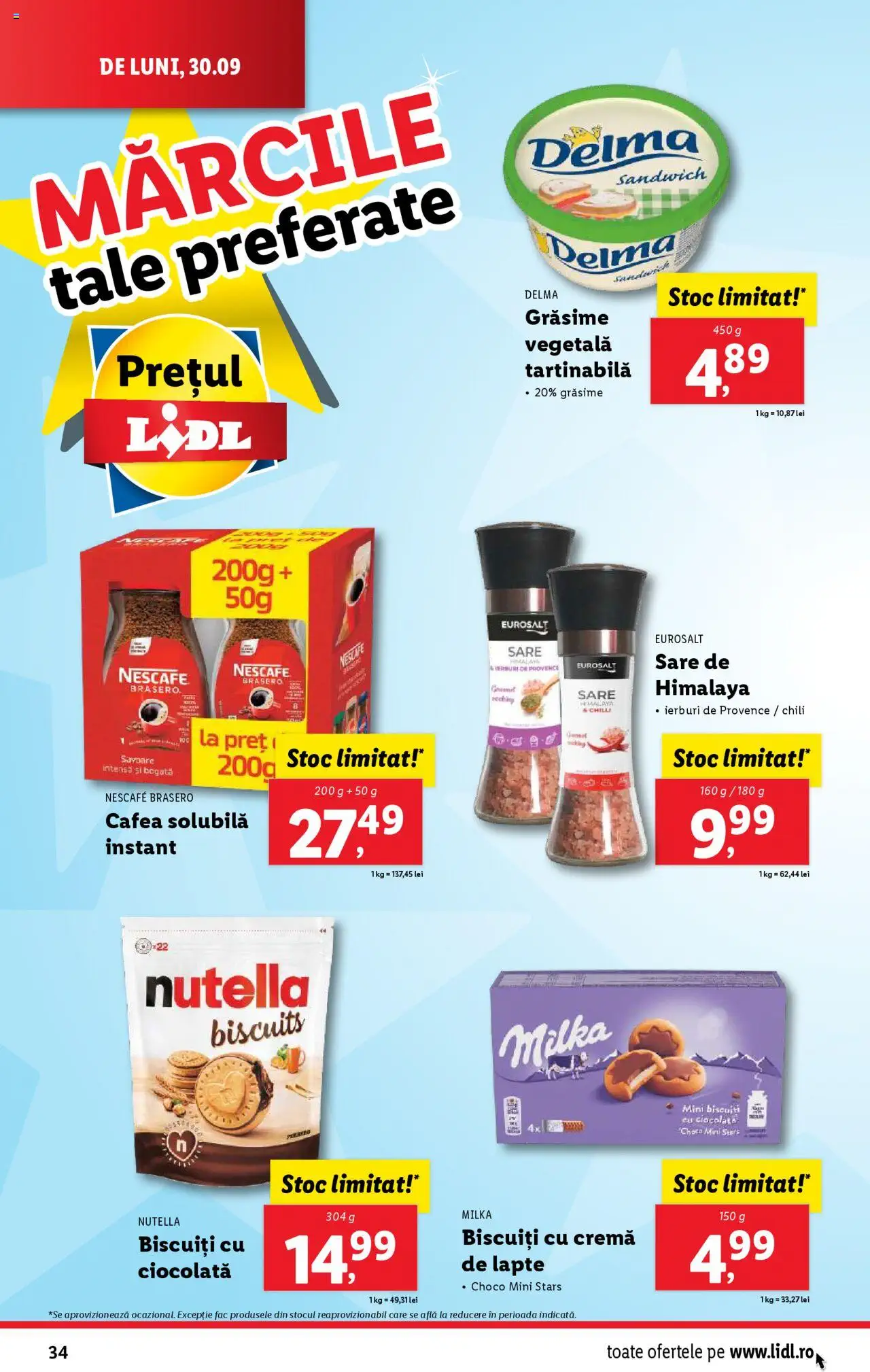 Catalog LIDL 30 Septembrie - 6 Octombrie 2024 | Pagina 34
