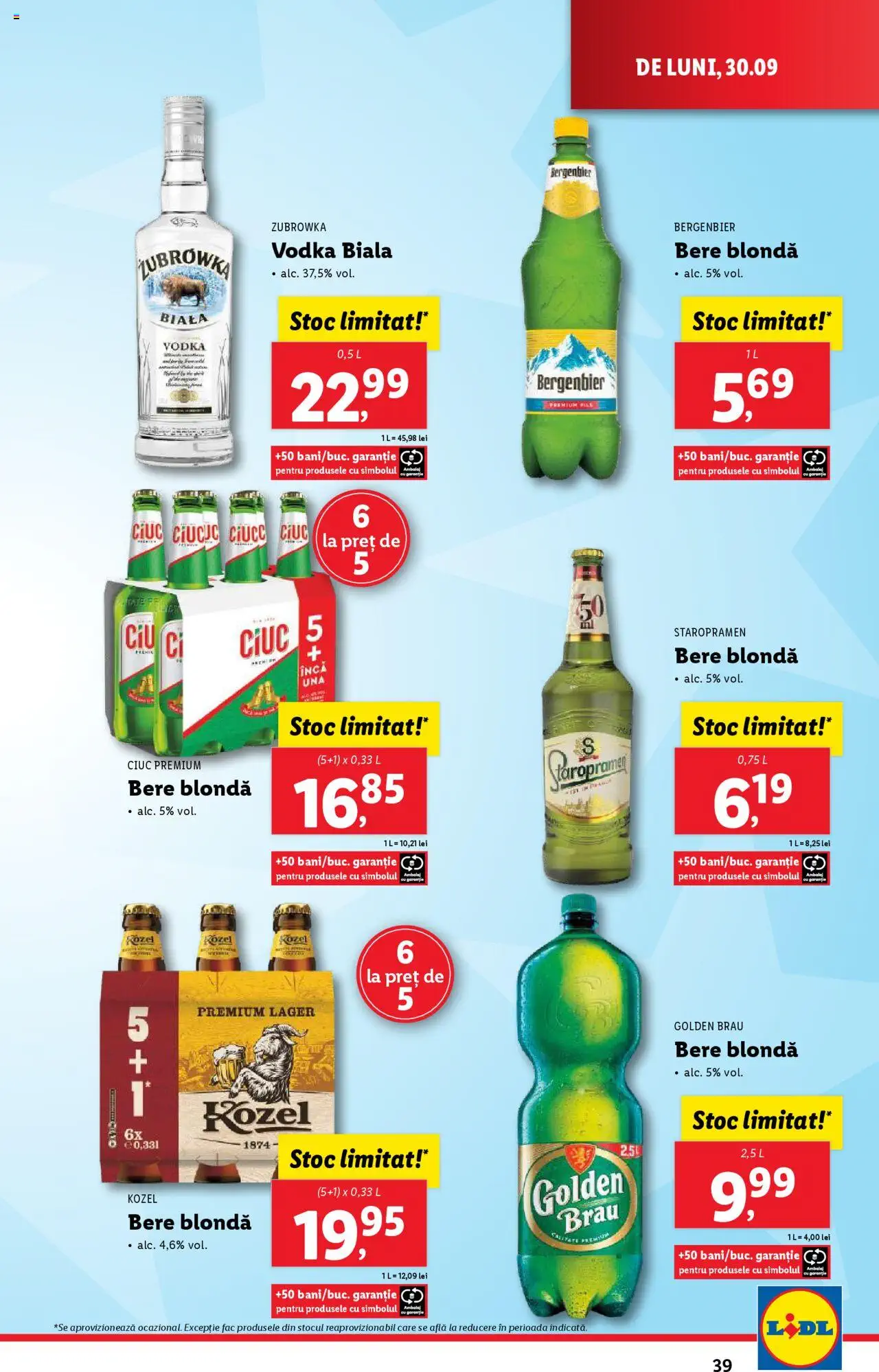 Catalog LIDL 30 Septembrie - 6 Octombrie 2024 | Pagina 39