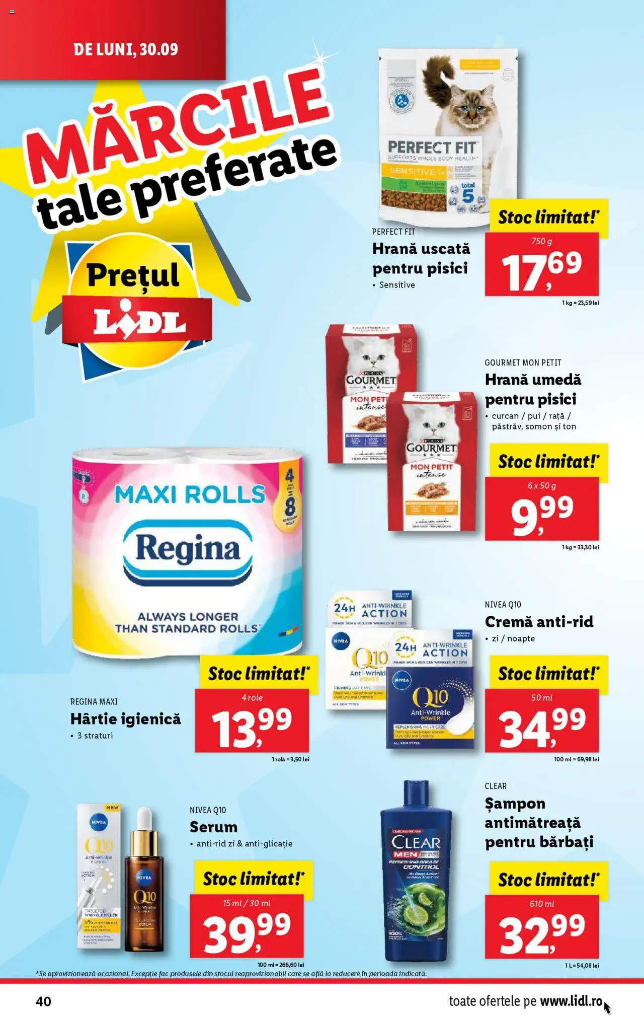 Catalog LIDL 30 Septembrie - 6 Octombrie 2024 | Pagina 40