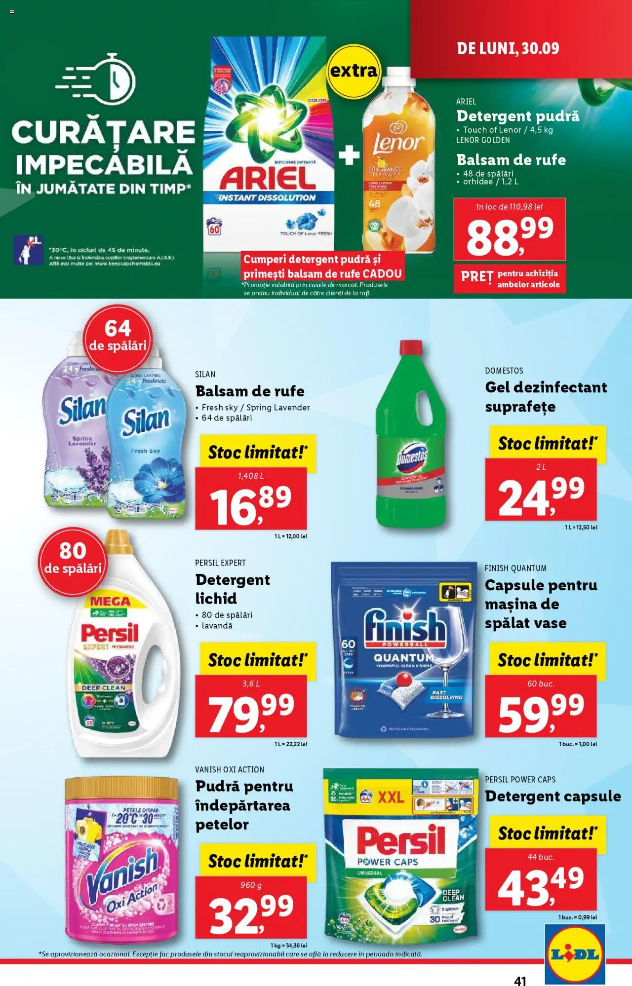 Catalog LIDL 30 Septembrie - 6 Octombrie 2024 | Pagina 41