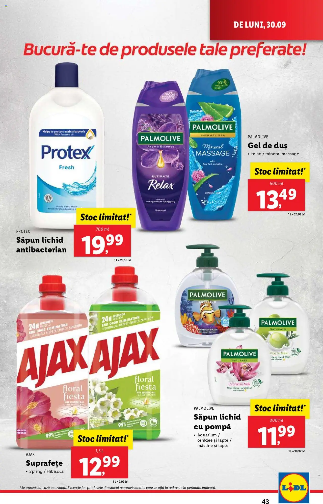 Catalog LIDL 30 Septembrie - 6 Octombrie 2024 | Pagina 43