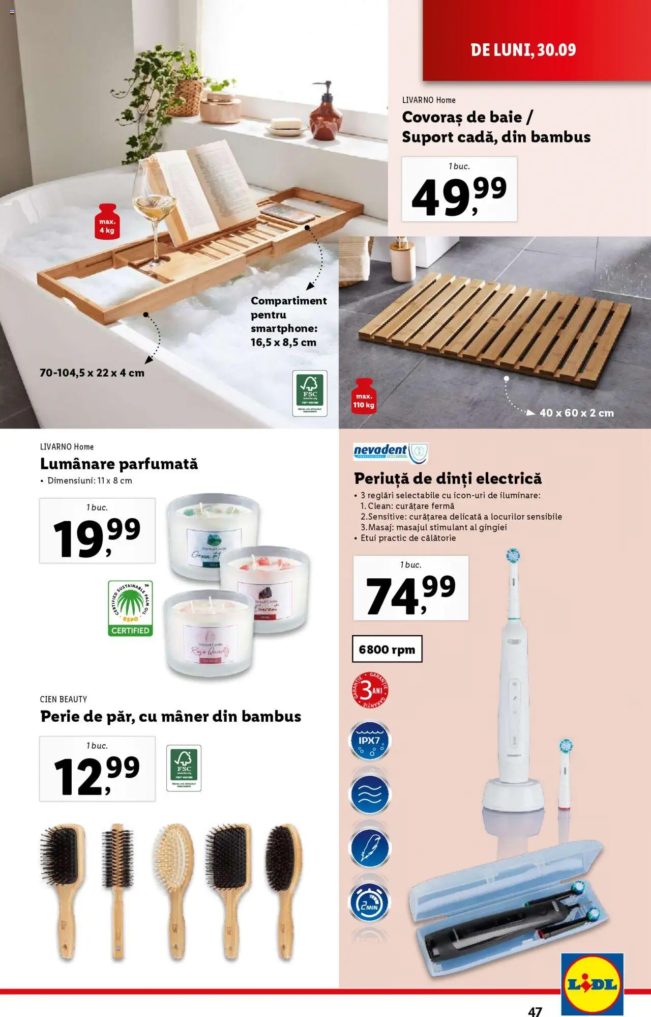 Catalog LIDL 30 Septembrie - 6 Octombrie 2024 | Pagina 47