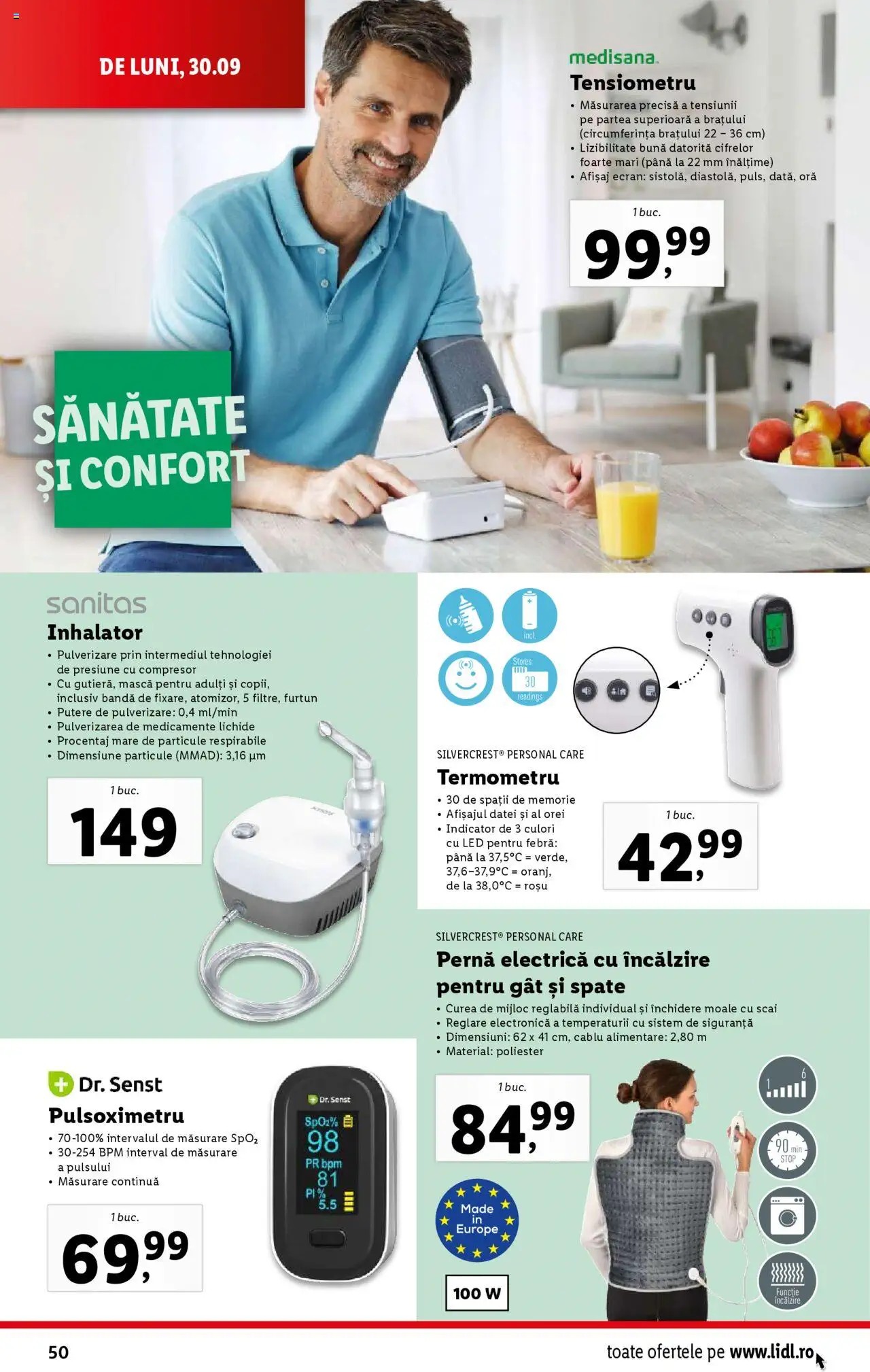 Catalog LIDL 30 Septembrie - 6 Octombrie 2024 | Pagina 50