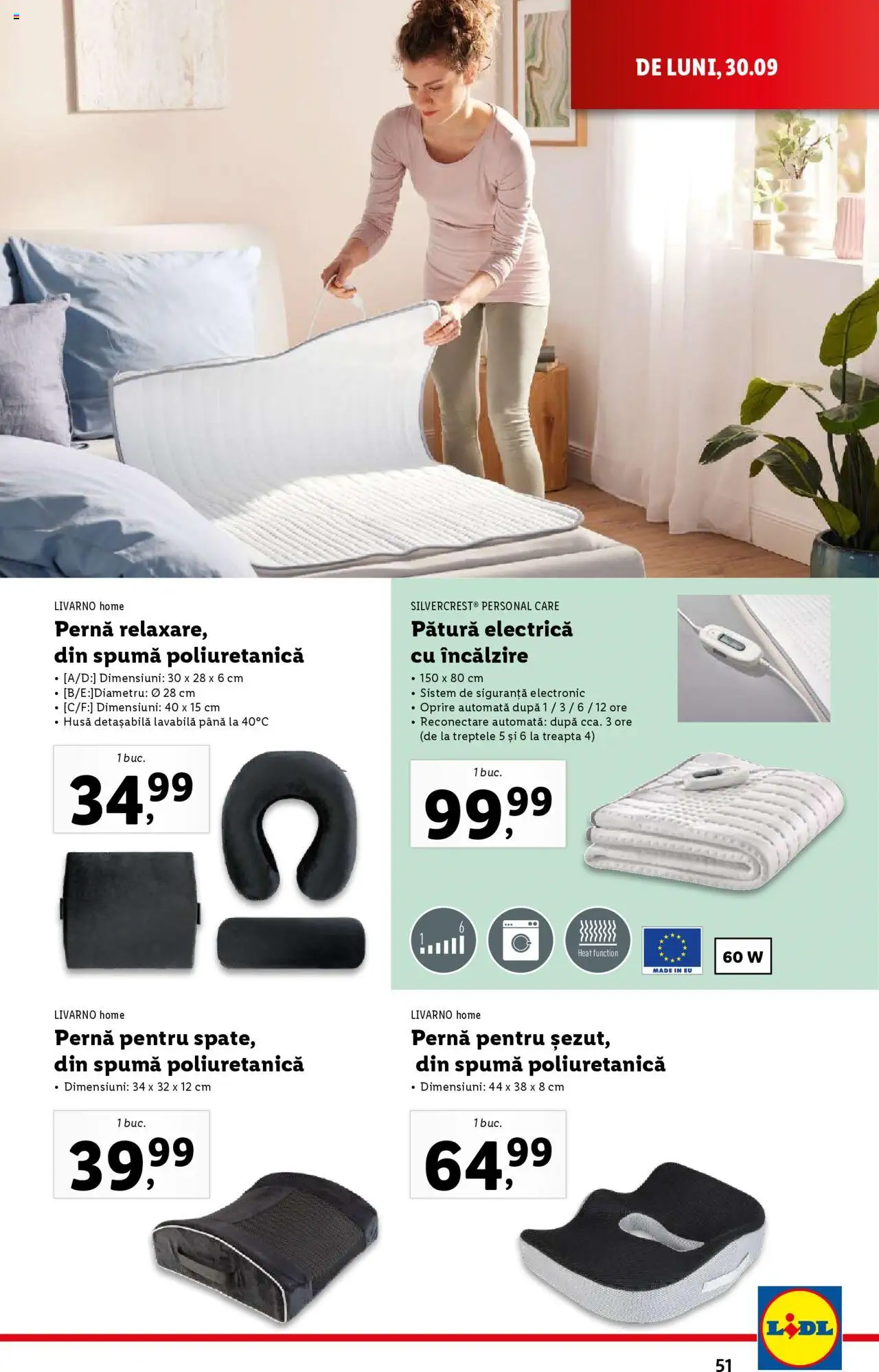 Catalog LIDL 30 Septembrie - 6 Octombrie 2024 | Pagina 51