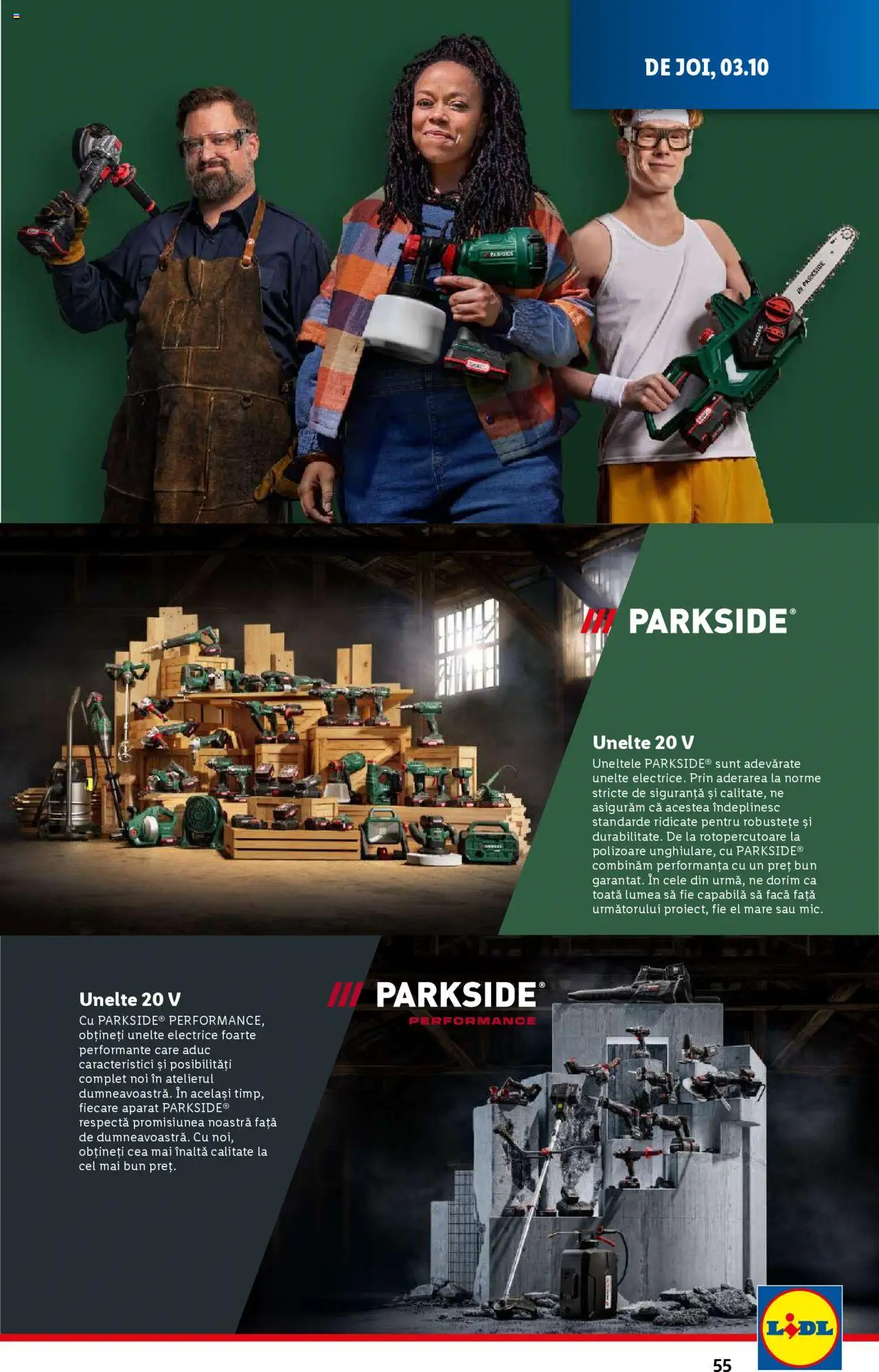 Catalog LIDL 30 Septembrie - 6 Octombrie 2024 | Pagina 55