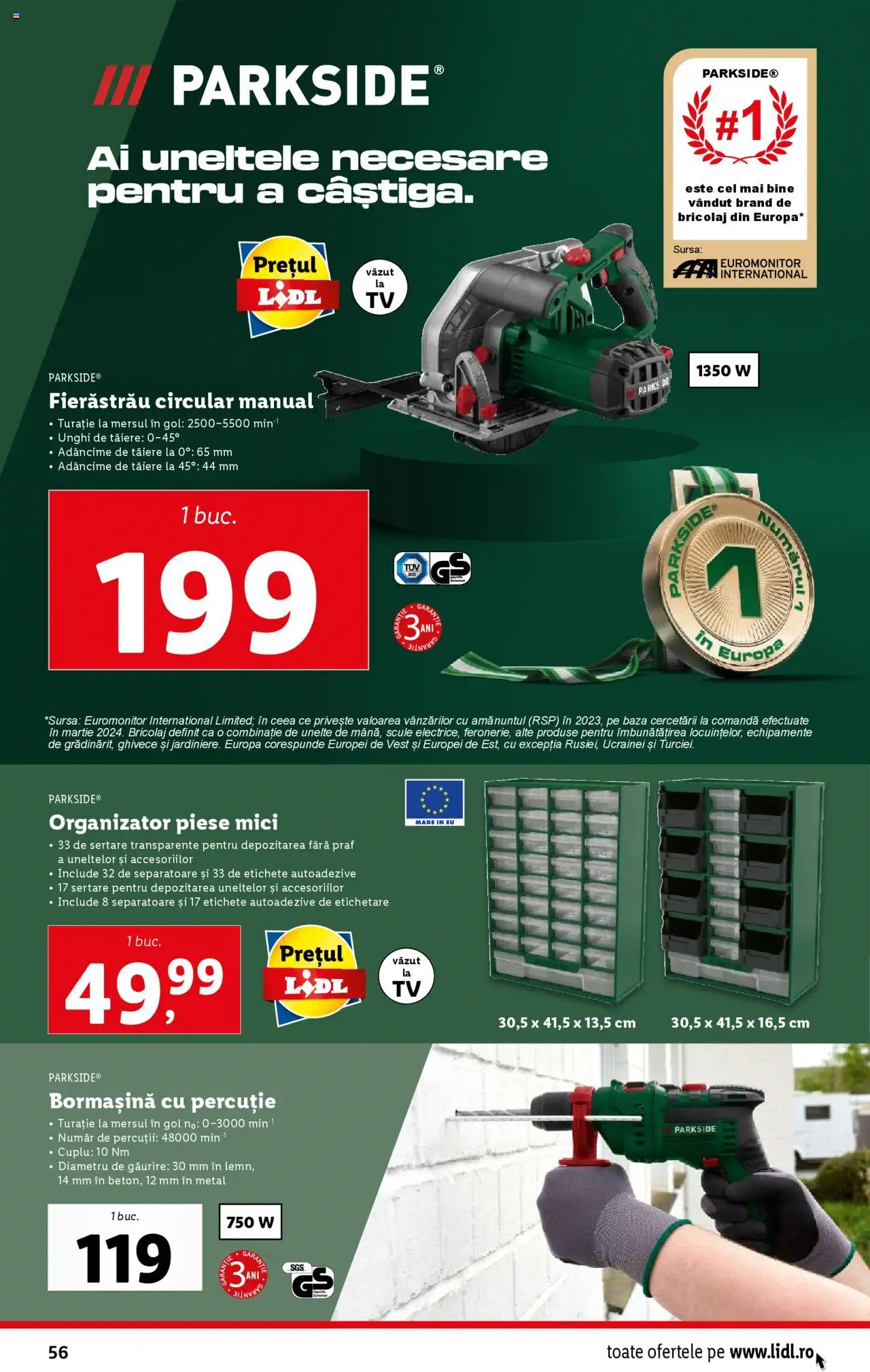 Catalog LIDL 30 Septembrie - 6 Octombrie 2024 | Pagina 56