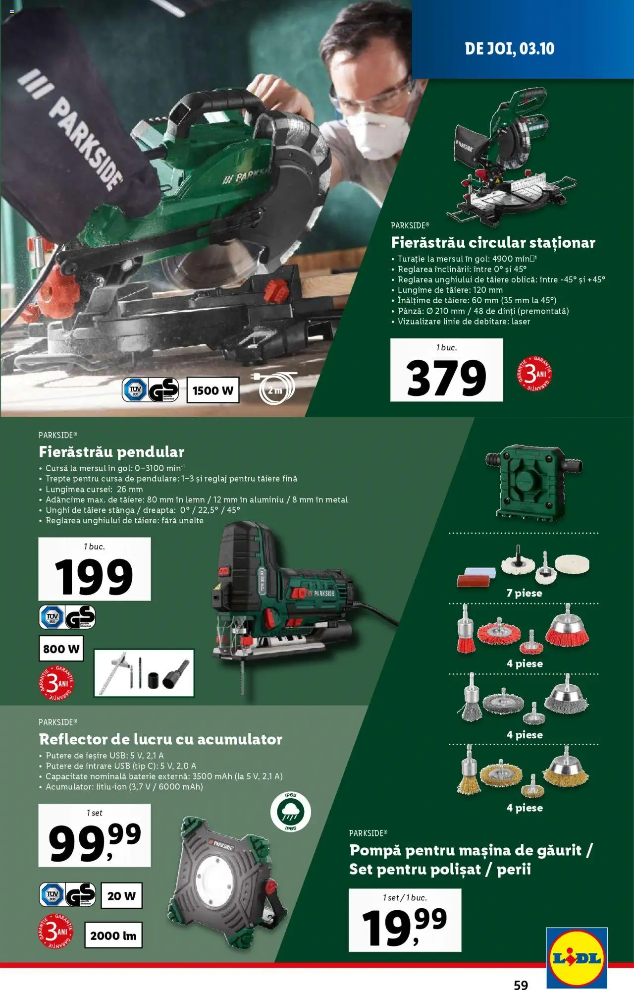 Catalog LIDL 30 Septembrie - 6 Octombrie 2024 | Pagina 59