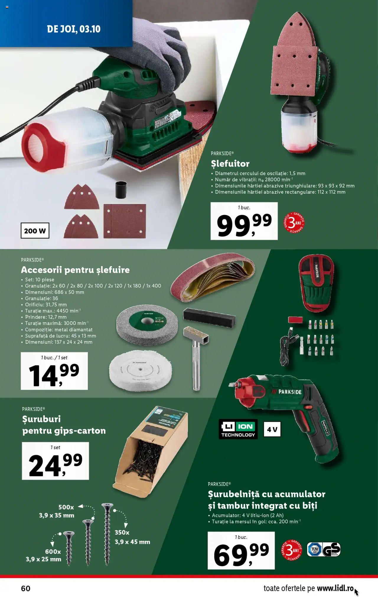 Catalog LIDL 30 Septembrie - 6 Octombrie 2024 | Pagina 60
