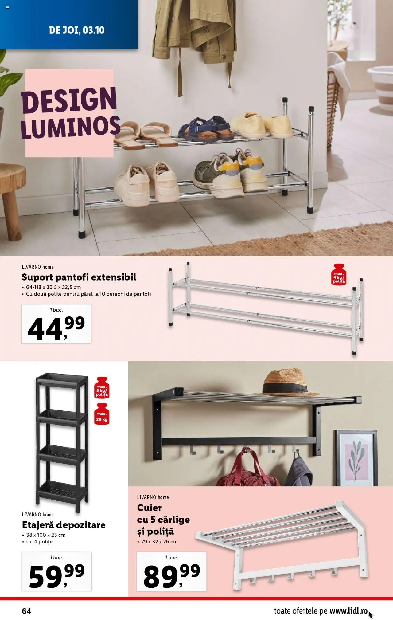 Catalog LIDL 30 Septembrie - 6 Octombrie 2024 | Pagina 64
