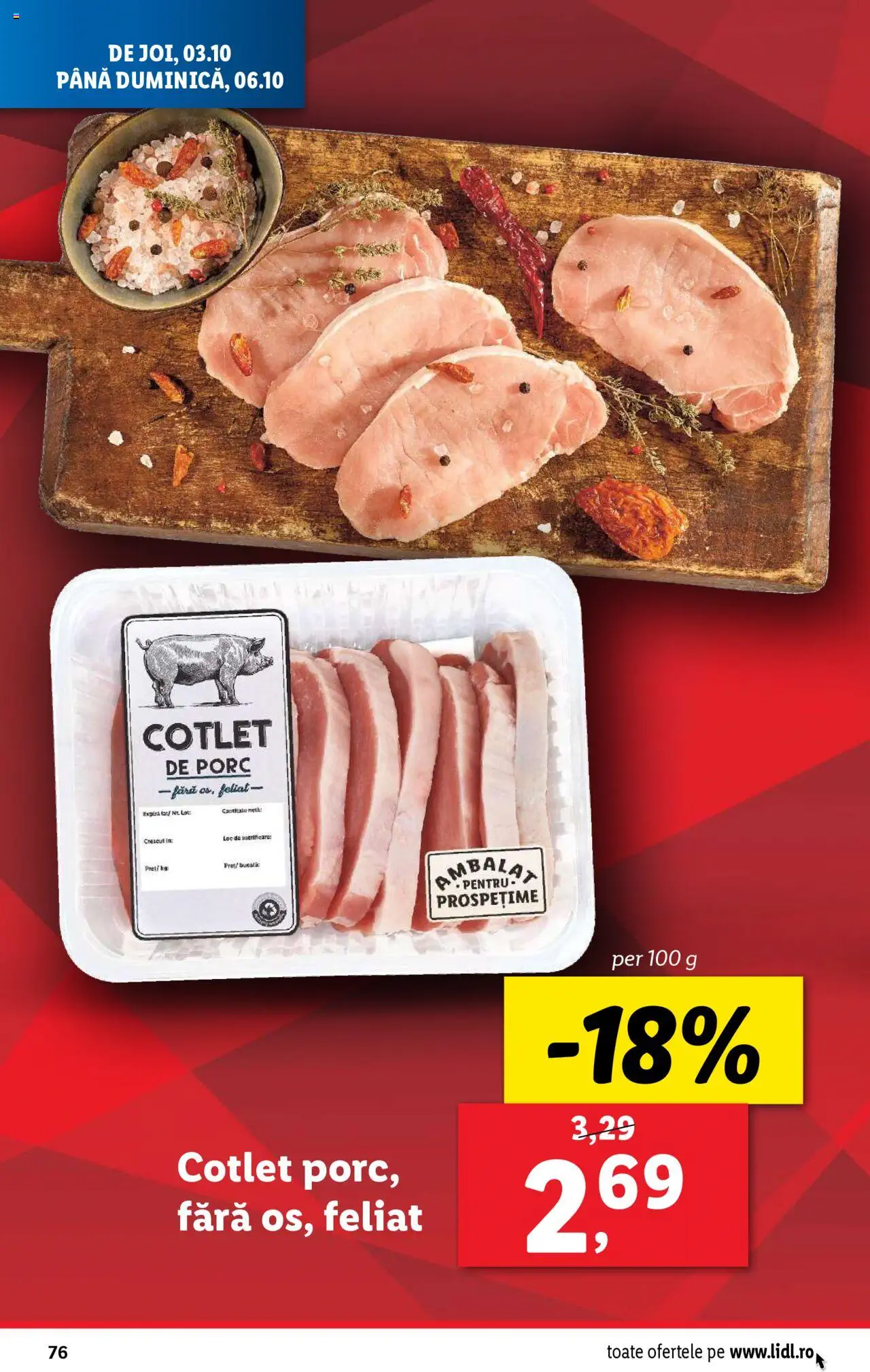 Catalog LIDL 30 Septembrie - 6 Octombrie 2024 | Pagina 76