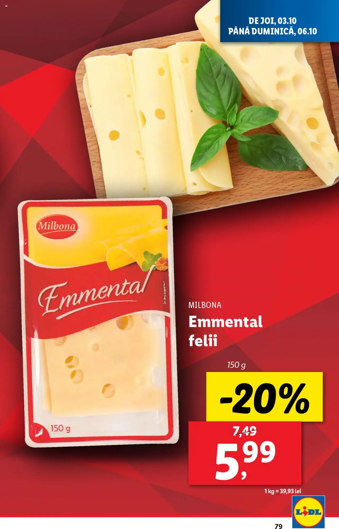 Catalog LIDL 30 Septembrie - 6 Octombrie 2024 | Pagina 79