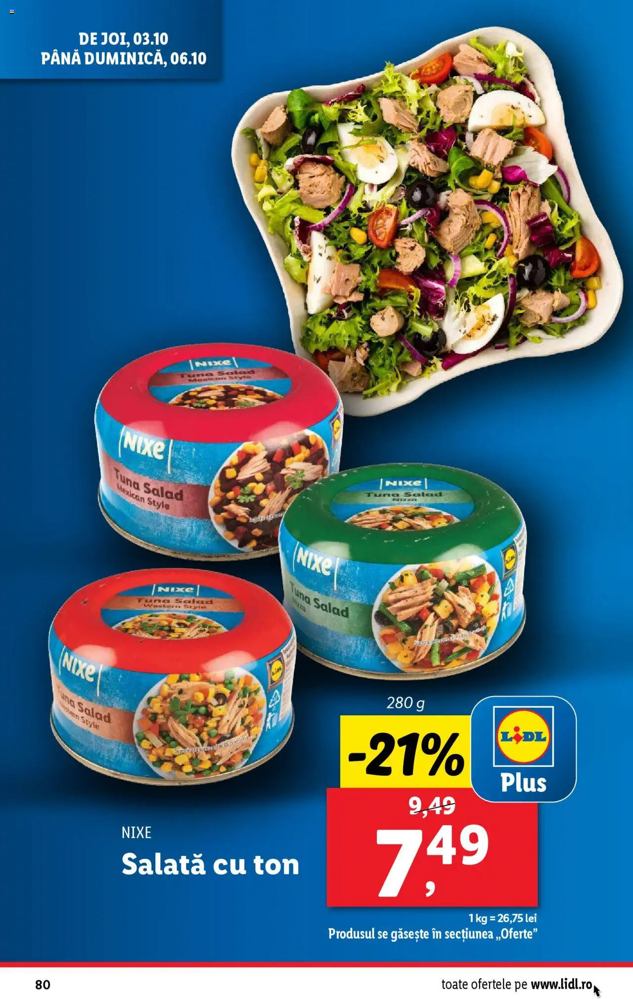 Catalog LIDL 30 Septembrie - 6 Octombrie 2024 | Pagina 80
