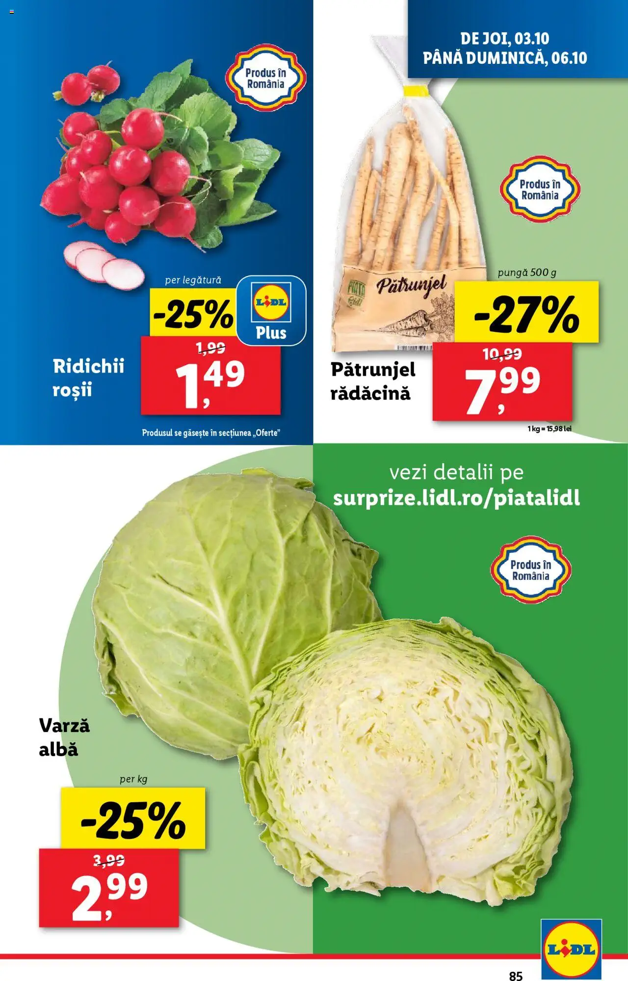 Catalog LIDL 30 Septembrie - 6 Octombrie 2024 | Pagina 85