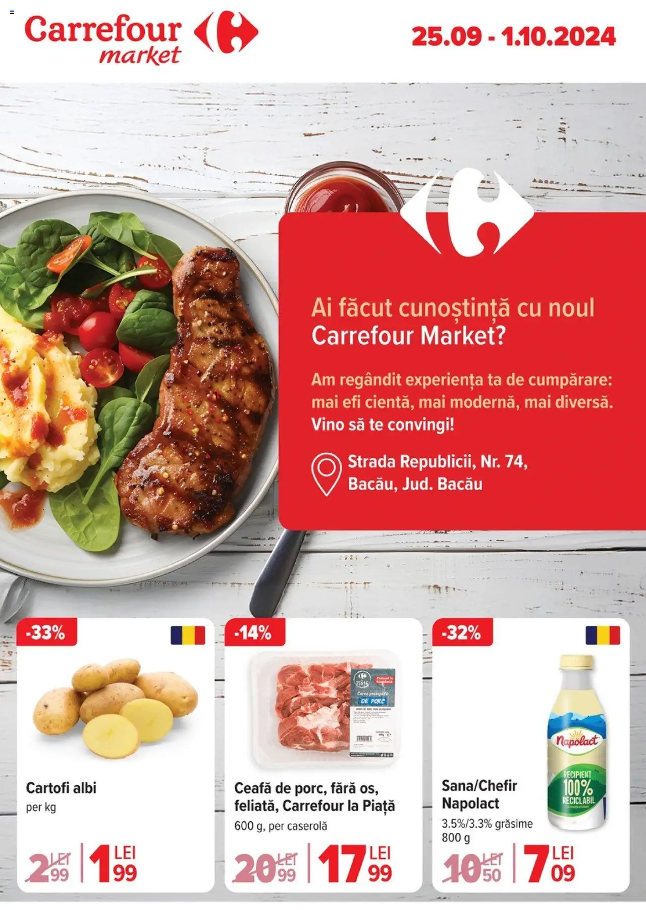 Catalog Carrefour 25 Septembrie - 1 Octombrie 2024 | Pagina 1