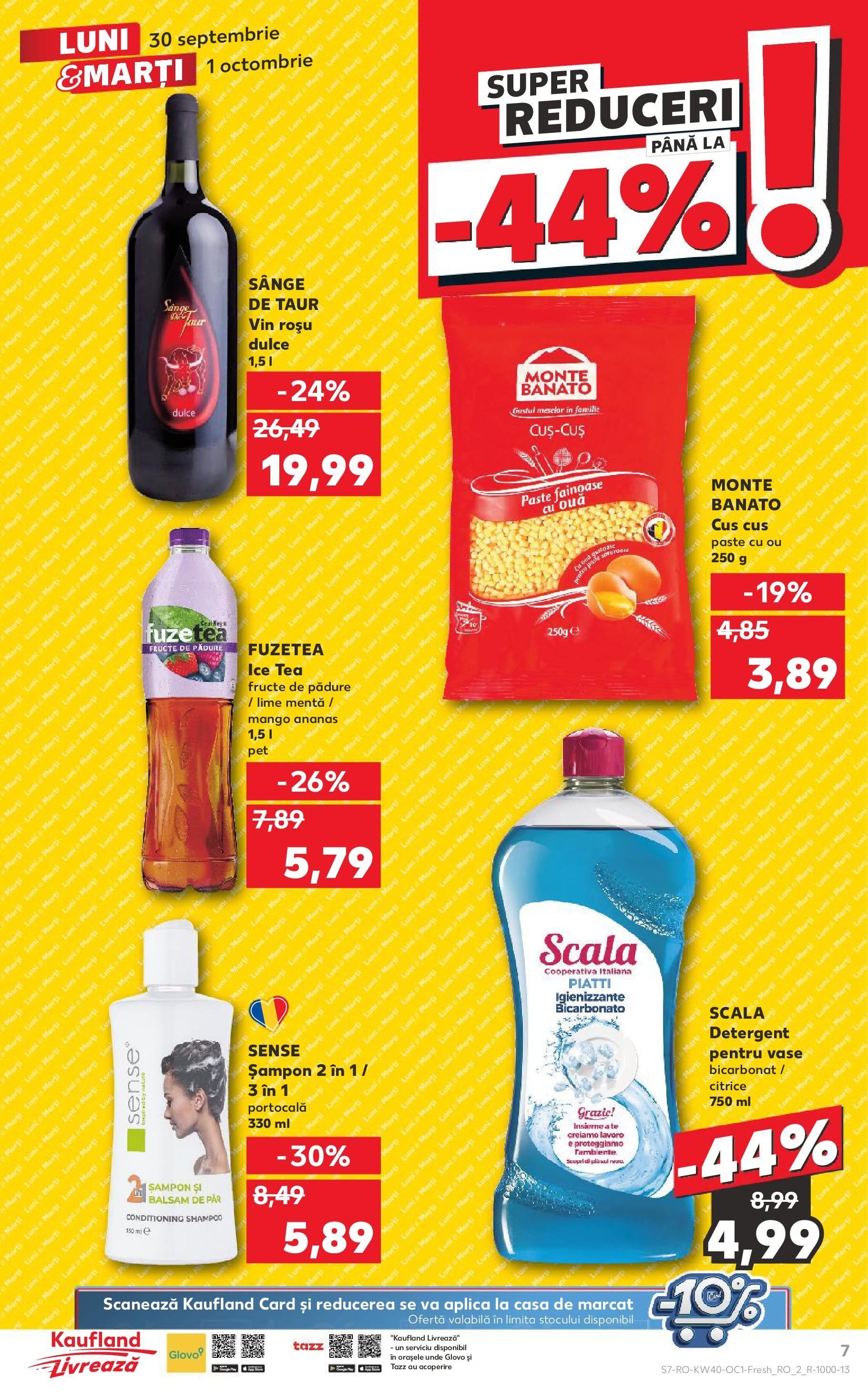 Catalog Kaufland 30 Septembrie - 1 Octombrie 2024 | Pagina 7