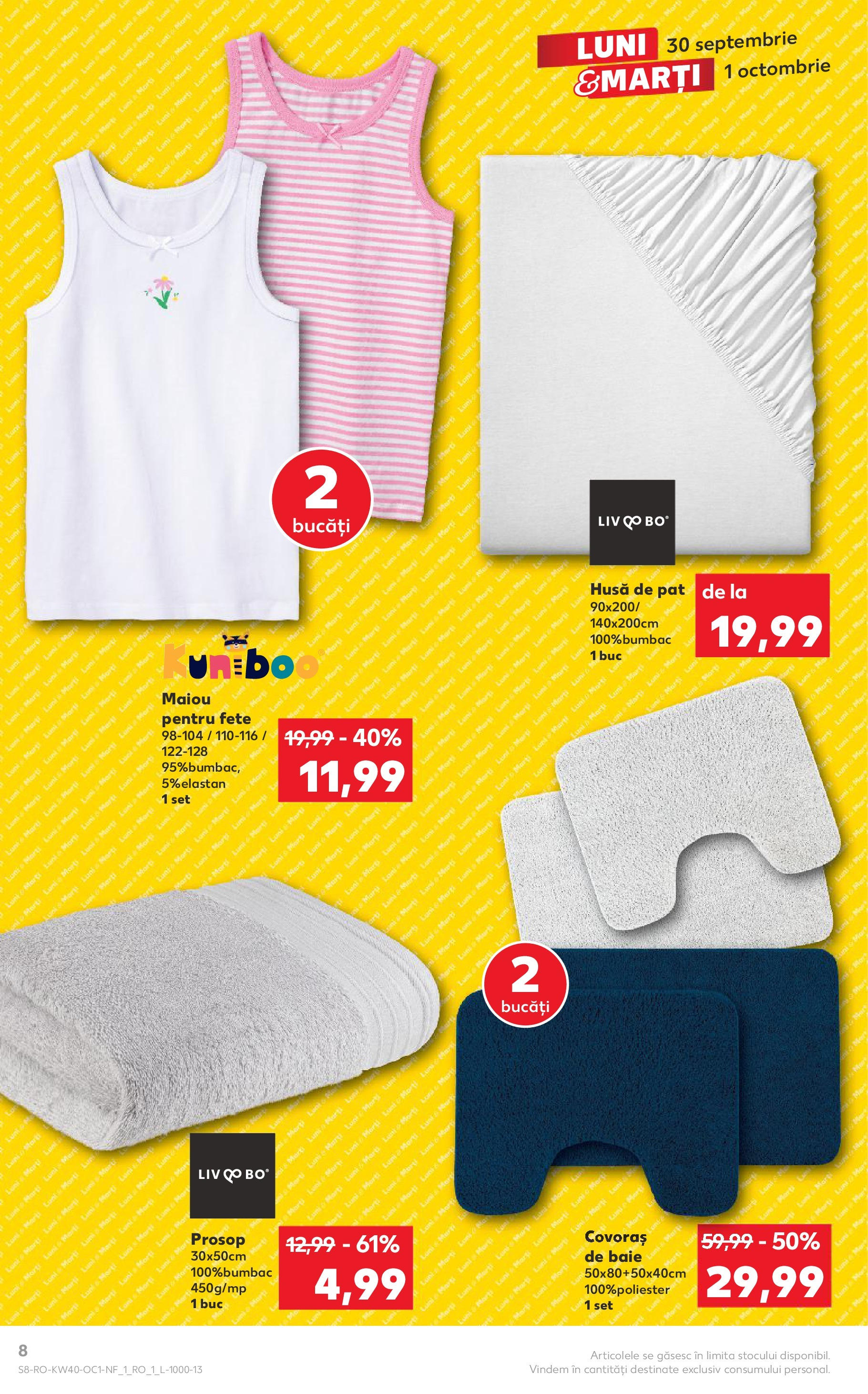 Catalog Kaufland 30 Septembrie - 1 Octombrie 2024 | Pagina 8