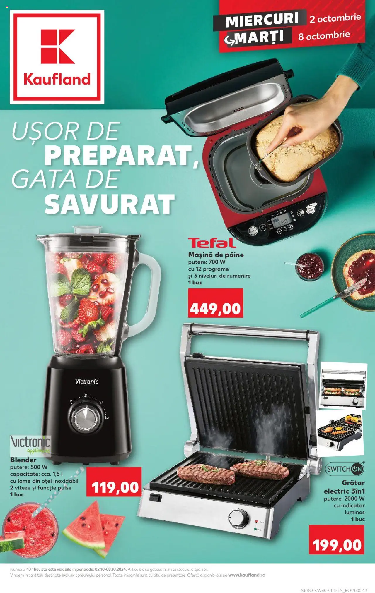 Catalog Kaufland 2 - 8 Octombrie 2024 | Pagina 1