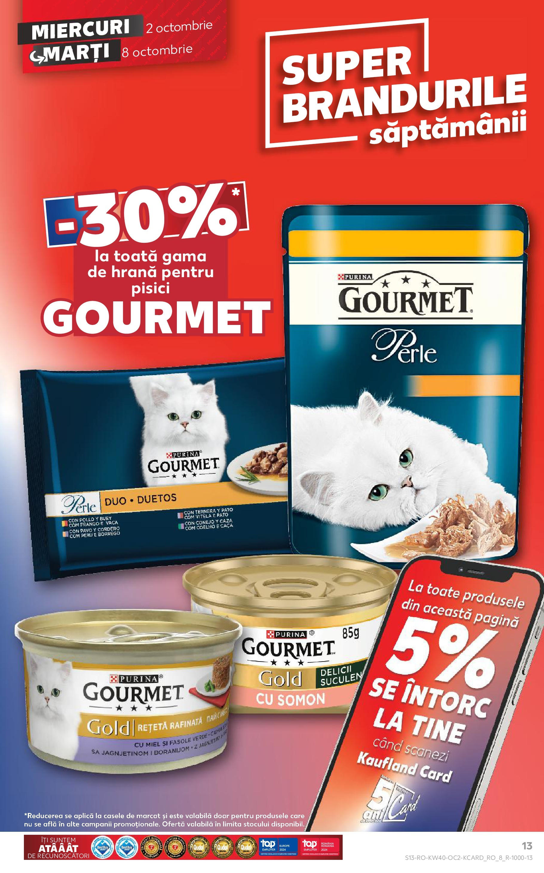 Catalog Kaufland 2 - 8 Octombrie 2024 | Pagina 13