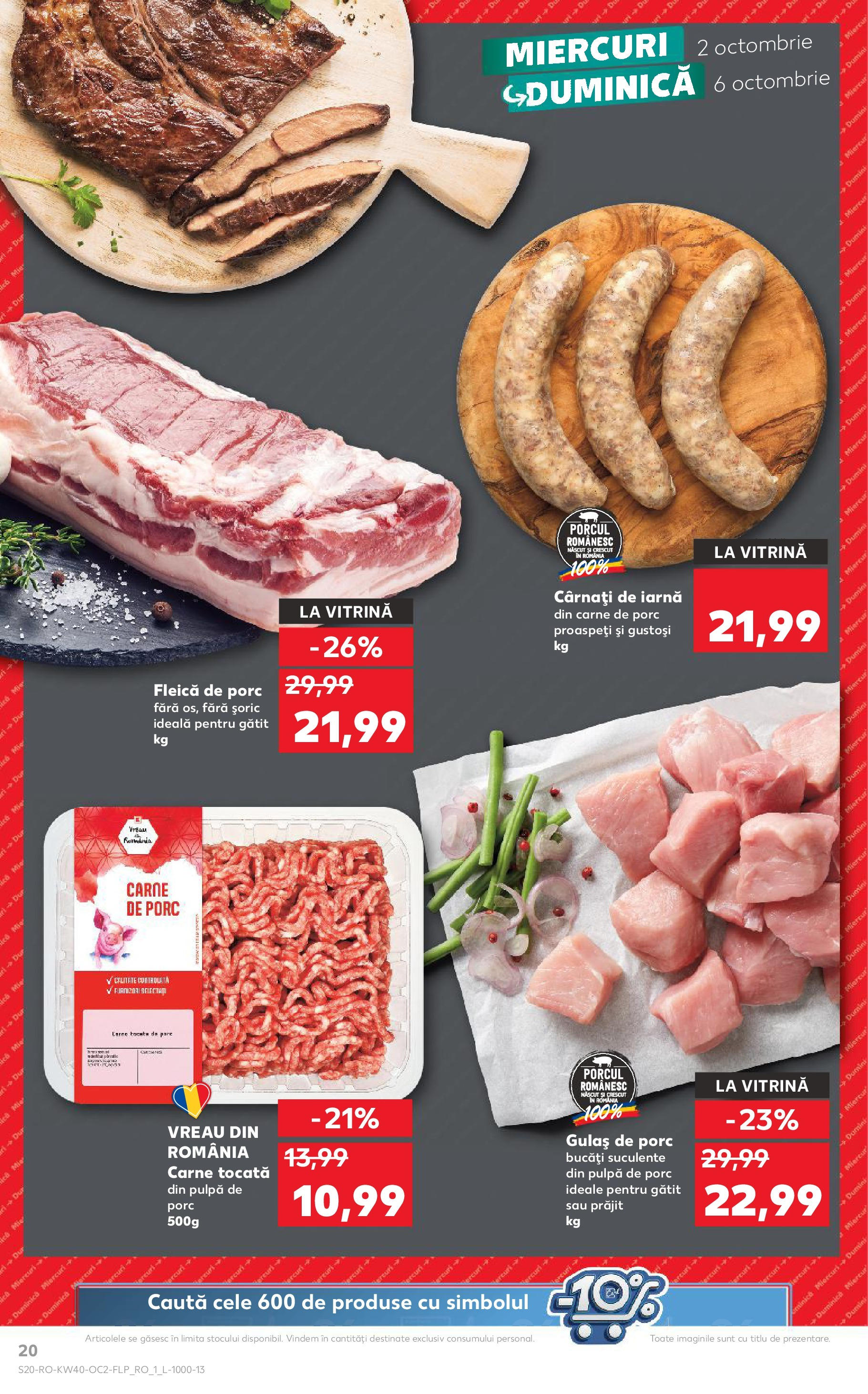 Catalog Kaufland 2 - 8 Octombrie 2024 | Pagina 20
