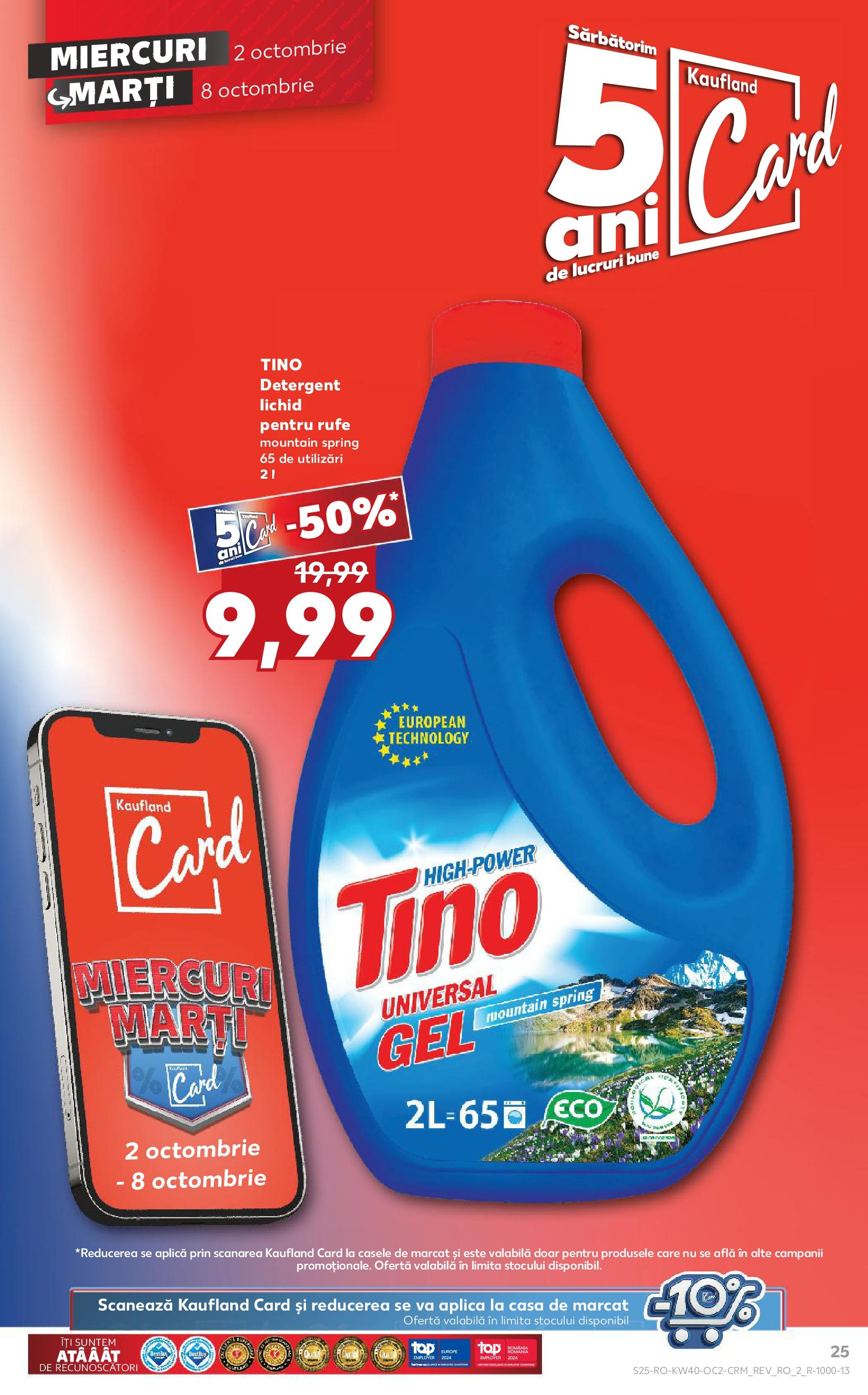 Catalog Kaufland 2 - 8 Octombrie 2024 | Pagina 25