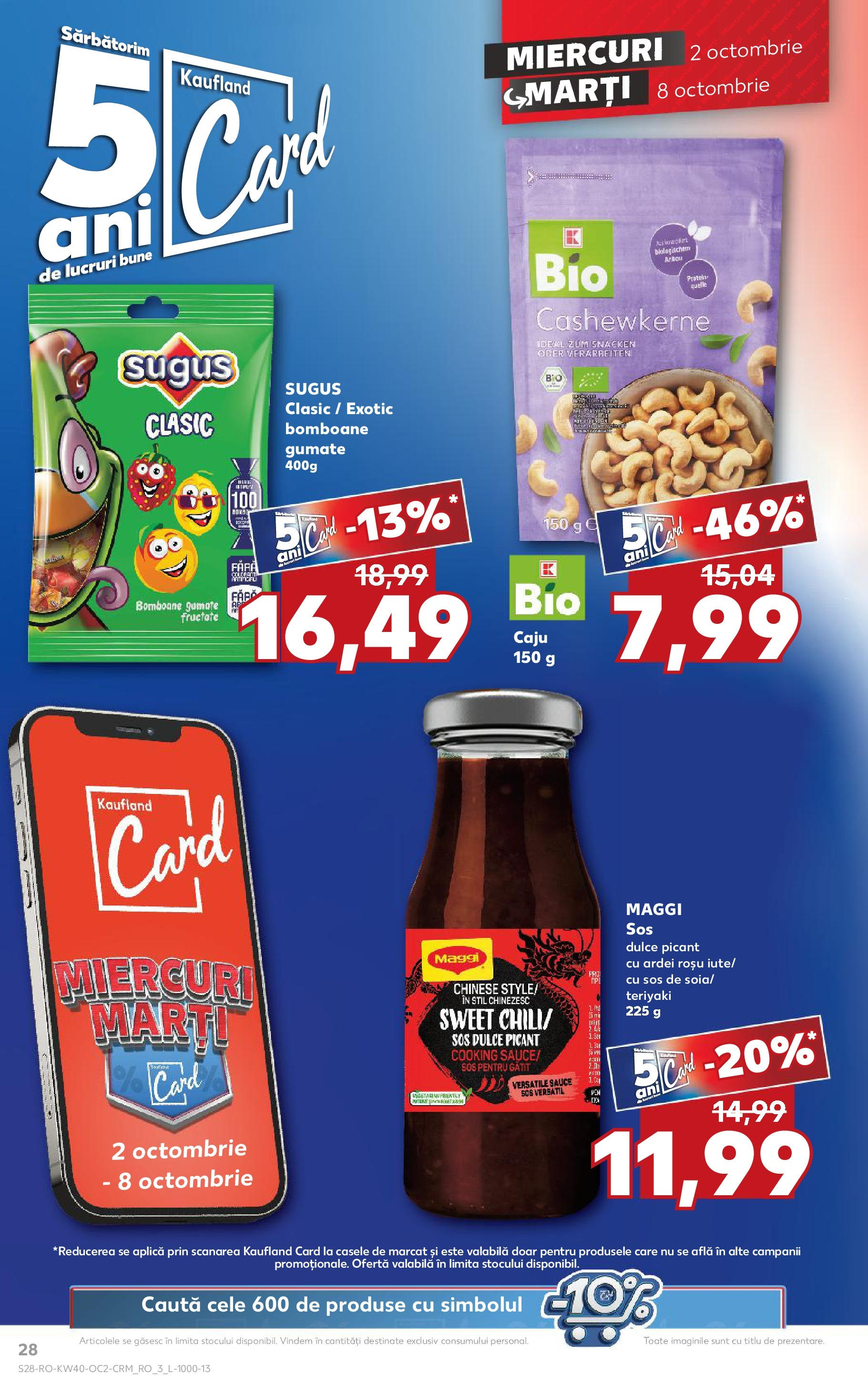Catalog Kaufland 2 - 8 Octombrie 2024 | Pagina 28