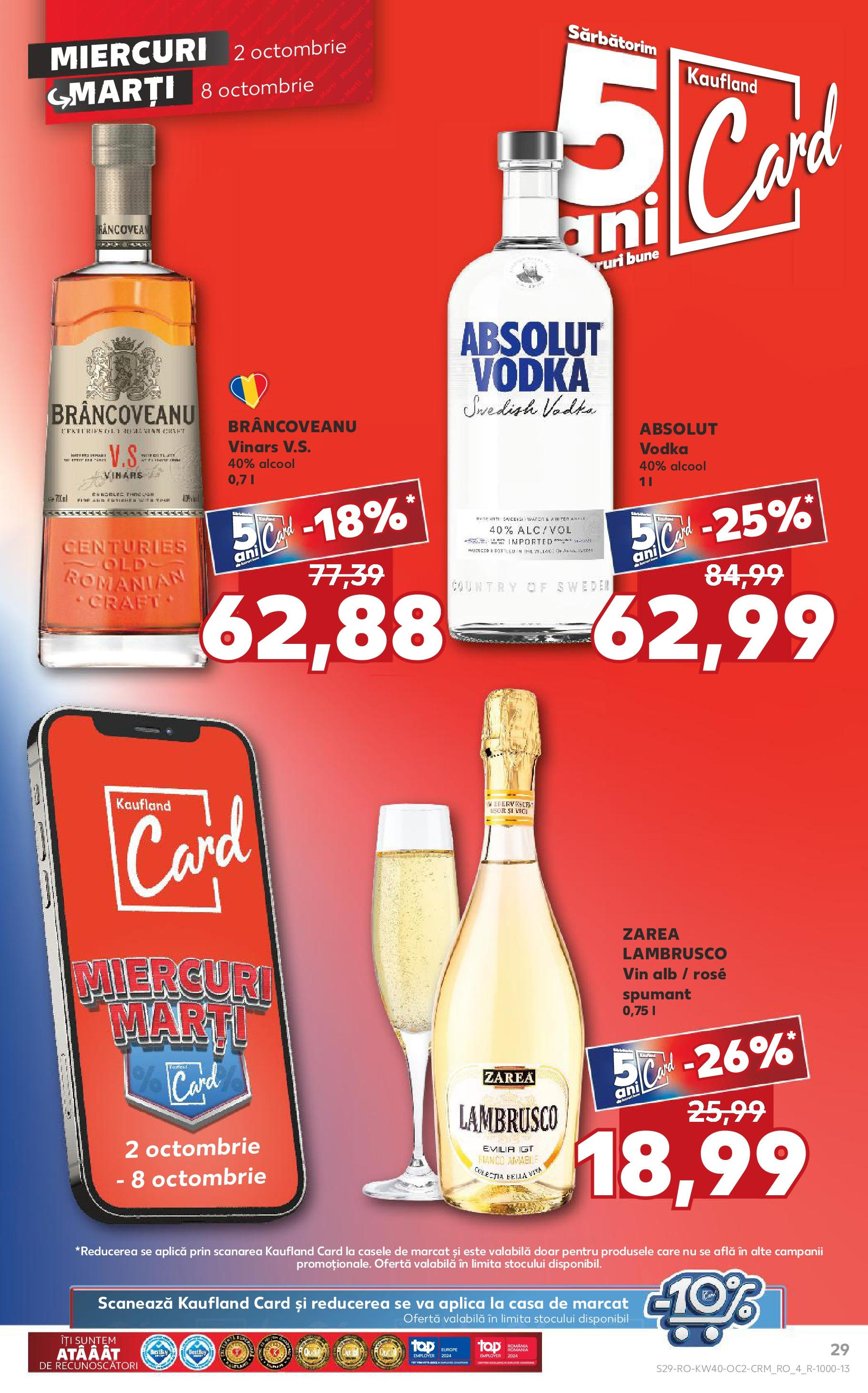 Catalog Kaufland 2 - 8 Octombrie 2024 | Pagina 29