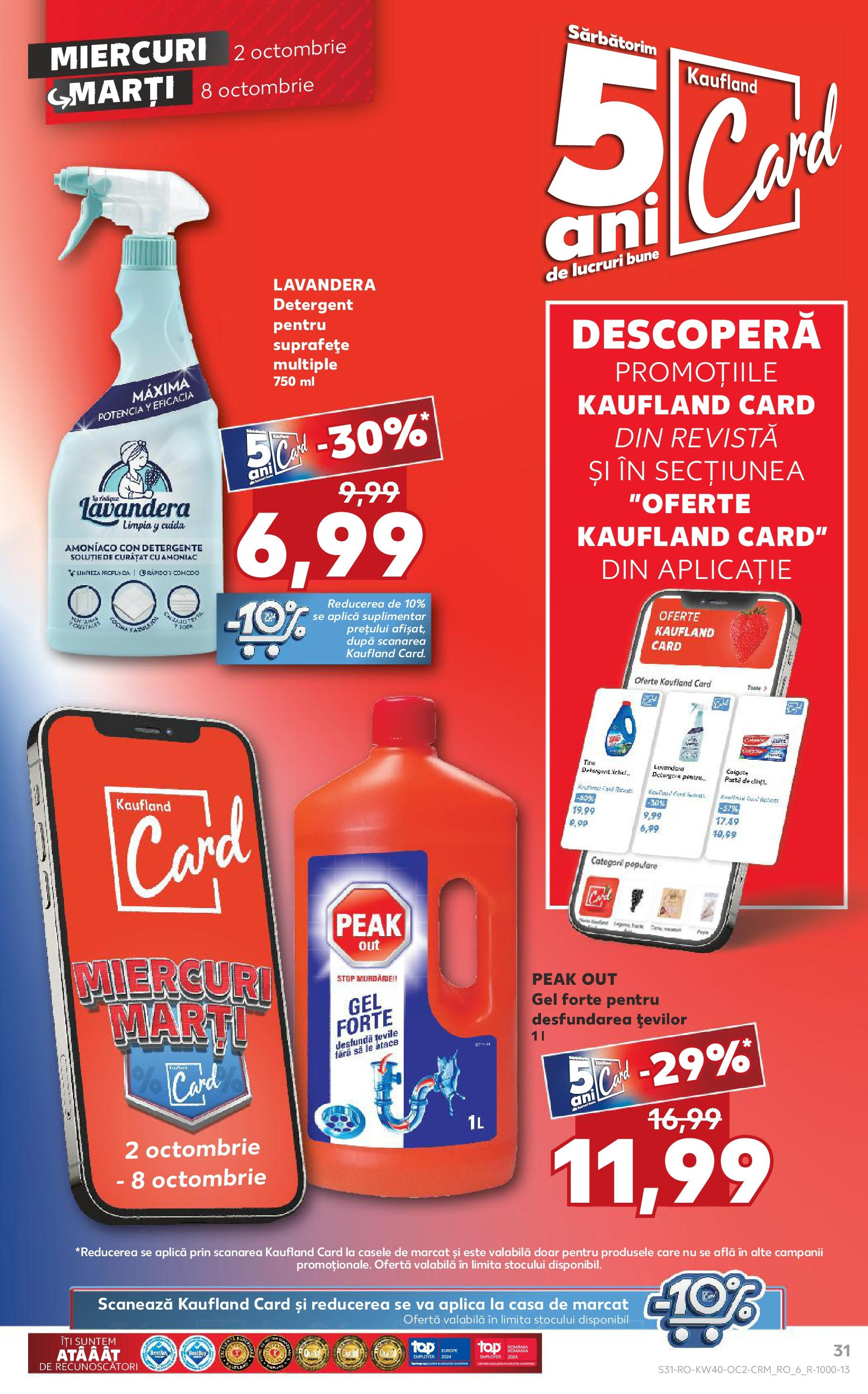 Catalog Kaufland 2 - 8 Octombrie 2024 | Pagina 31