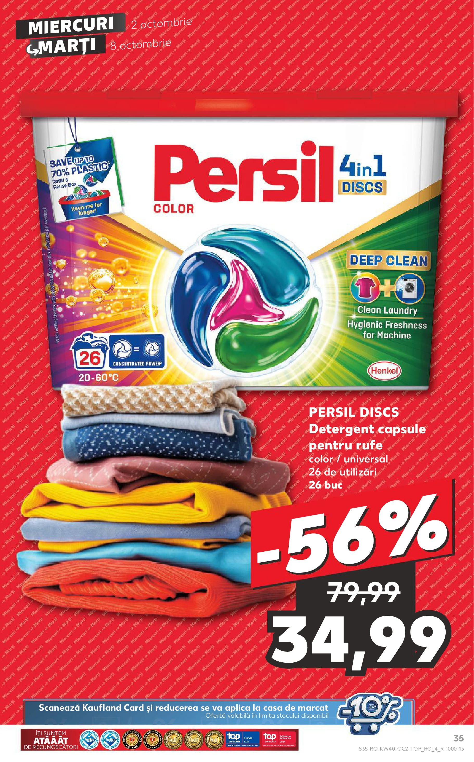 Catalog Kaufland 2 - 8 Octombrie 2024 | Pagina 35