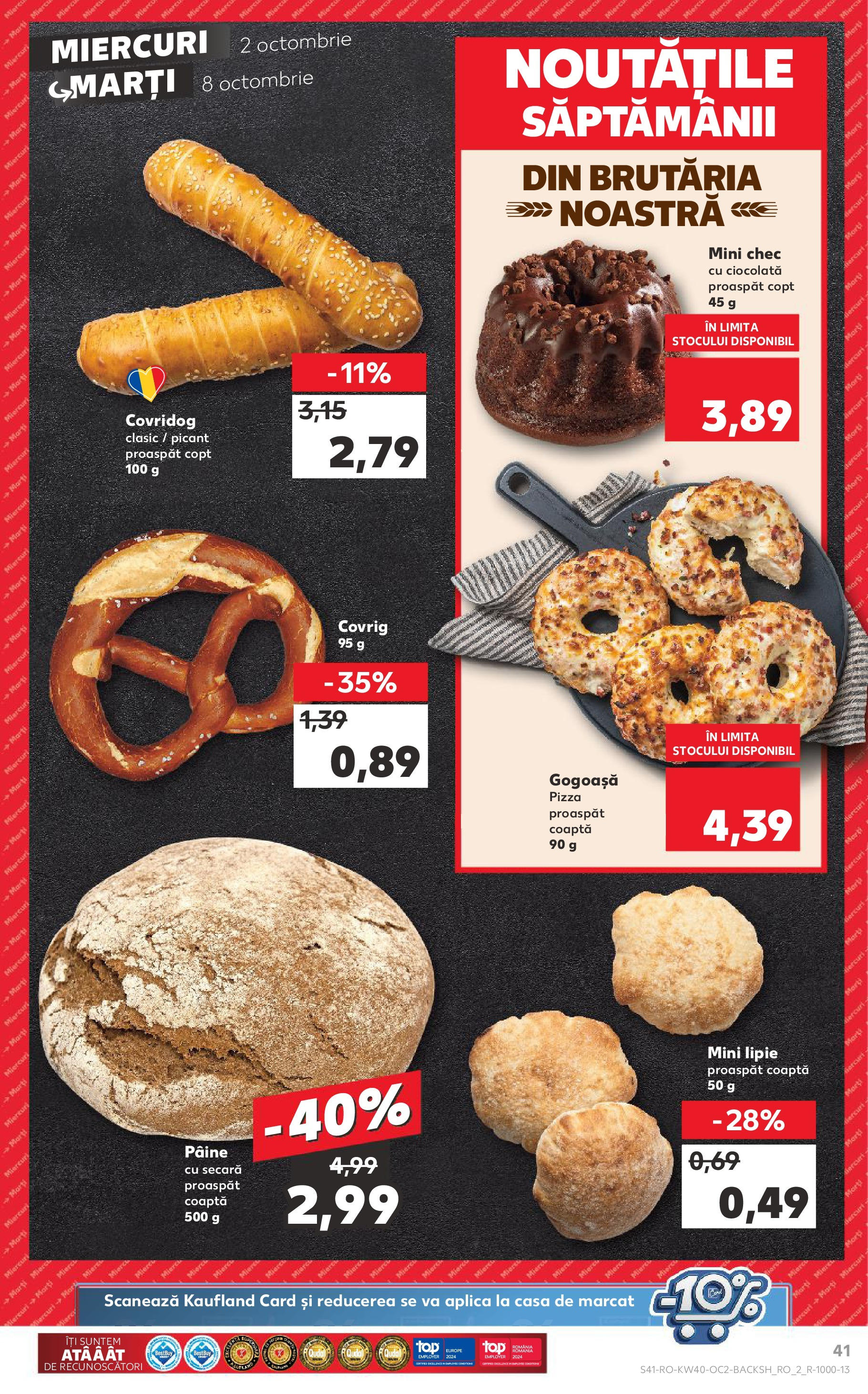 Catalog Kaufland 2 - 8 Octombrie 2024 | Pagina 41